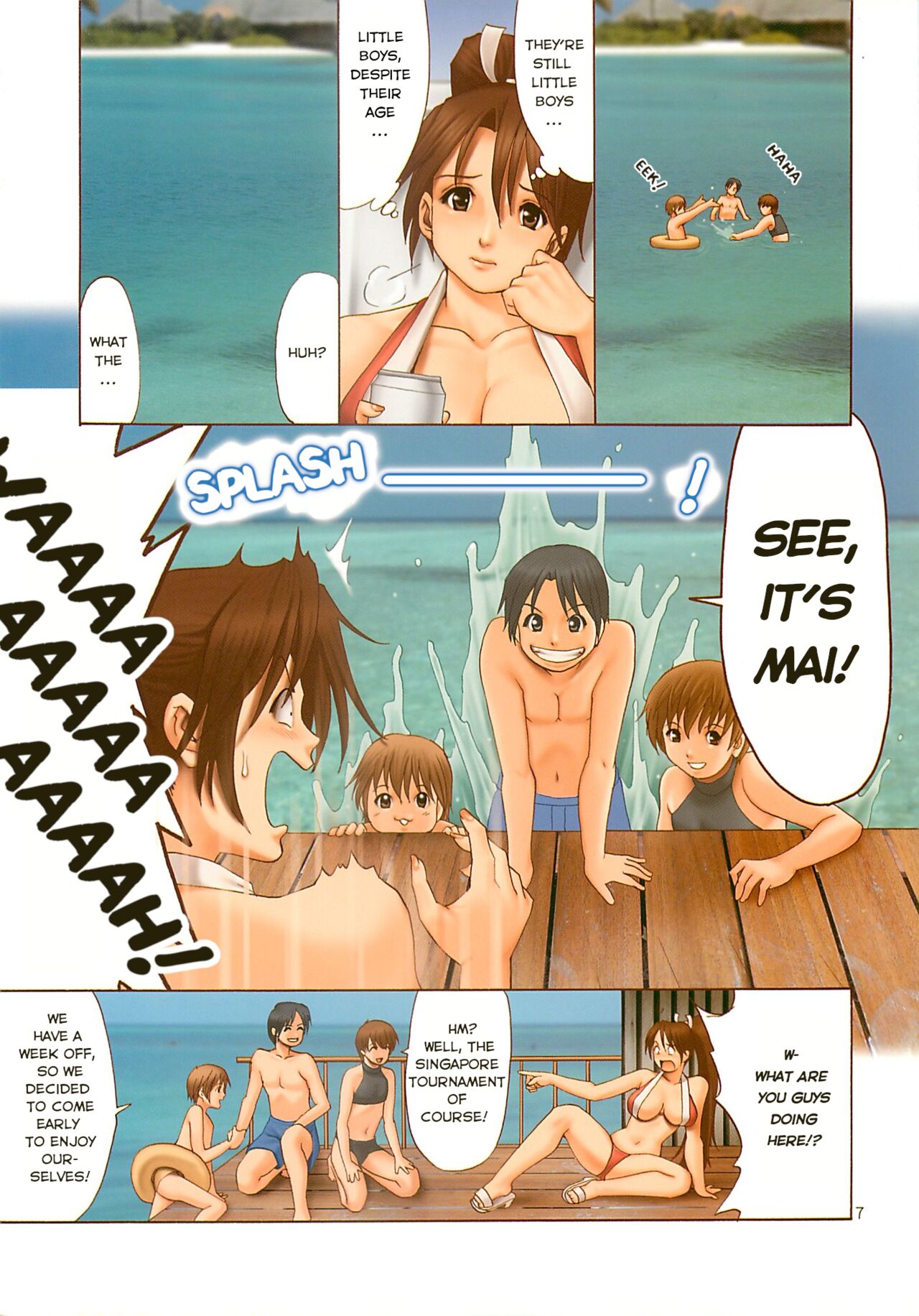 Yuri & Friends Full Color 7 page 4 full