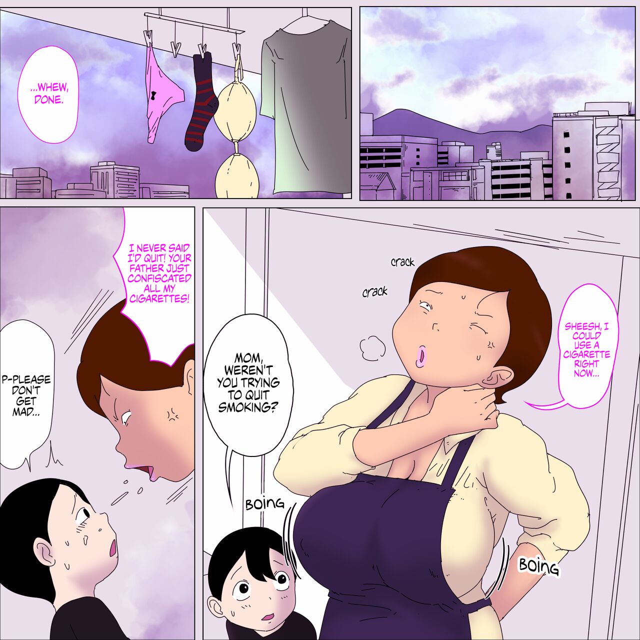 Mama, Kimochi Yosugi. | Mama, it feels good! page 3 full