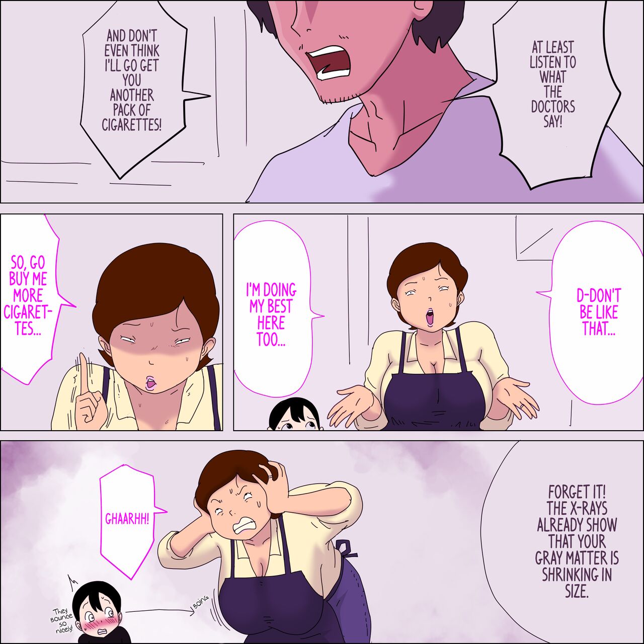Mama, Kimochi Yosugi. | Mama, it feels good! page 4 full