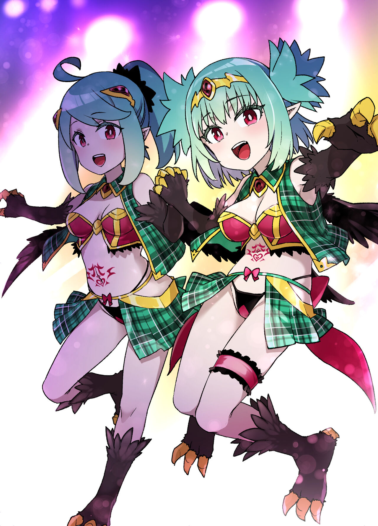 ハーピー娘の洗脳触手姦ライブ page 8 full