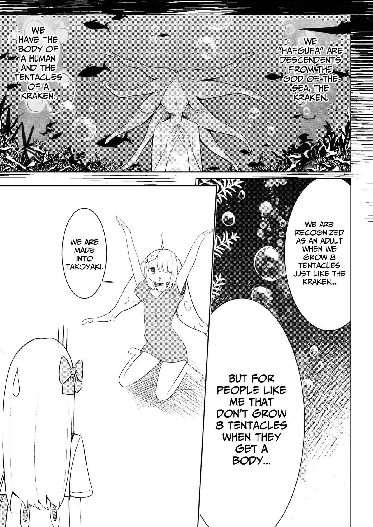 Syokusyu Syouzyo Hiro I Masi Ta. | I Picked Up A Tentacle Girl. page 6 full