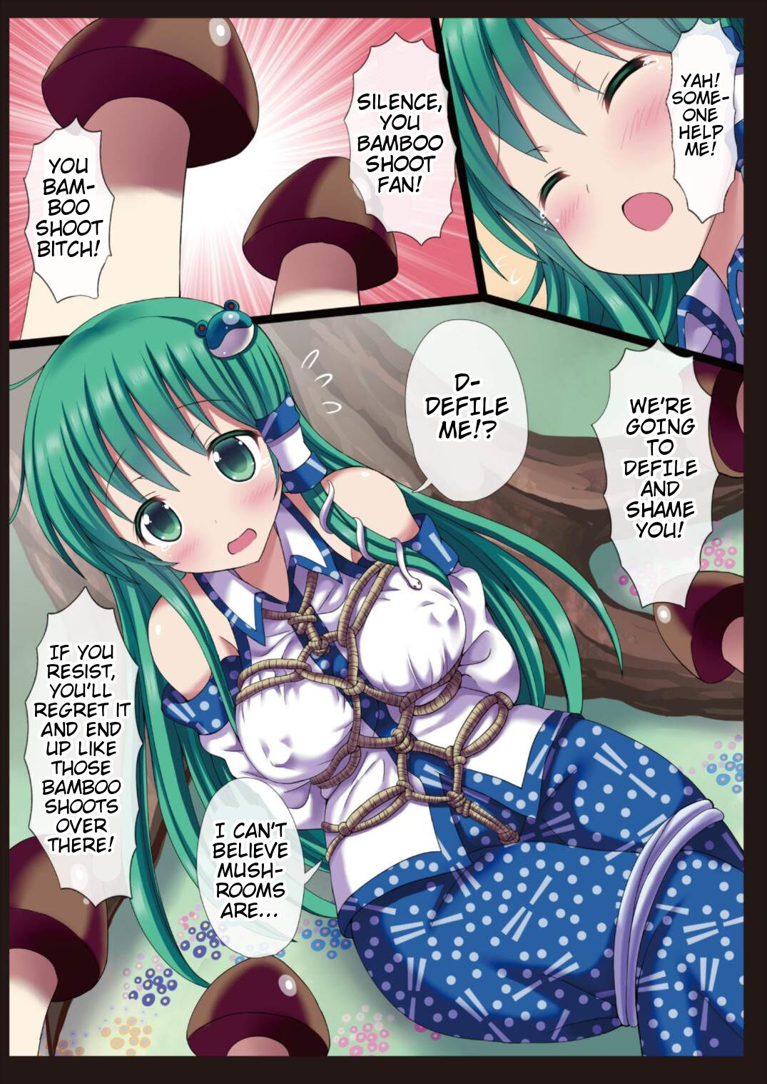 Kinoko x Takenoko x Sanae-san page 10 full