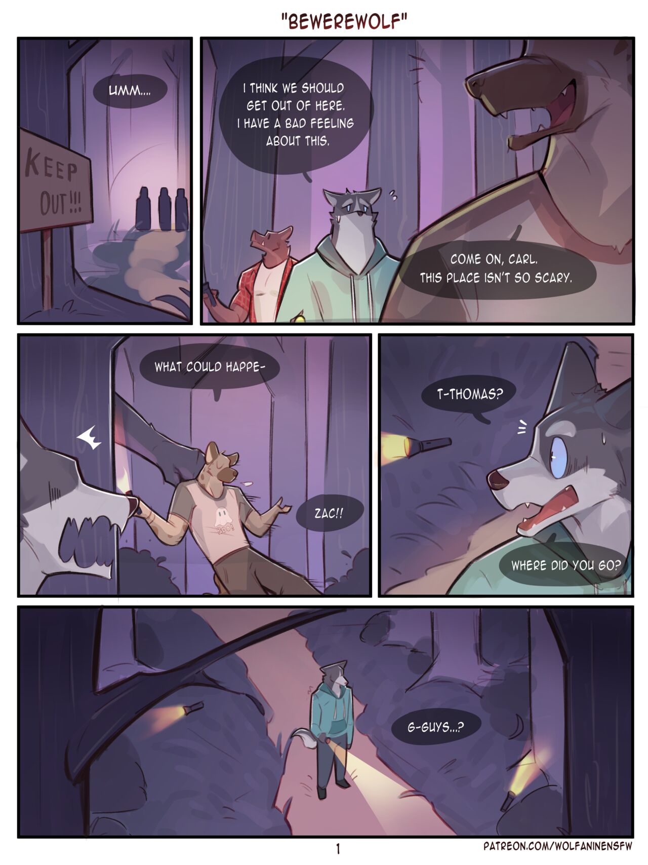Bewerewolf page 1 full