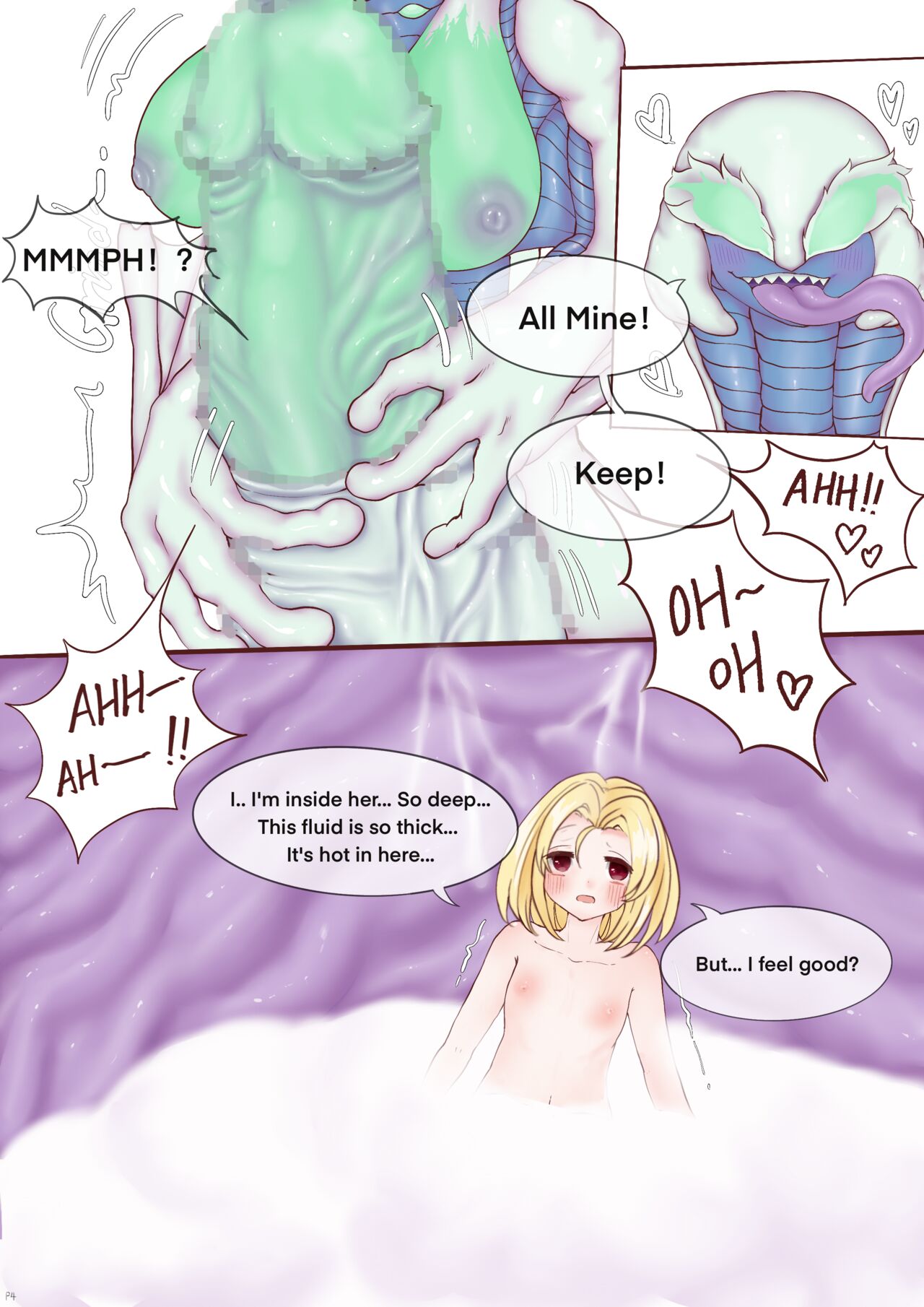 Futanari Gigginox and villager page 4 full