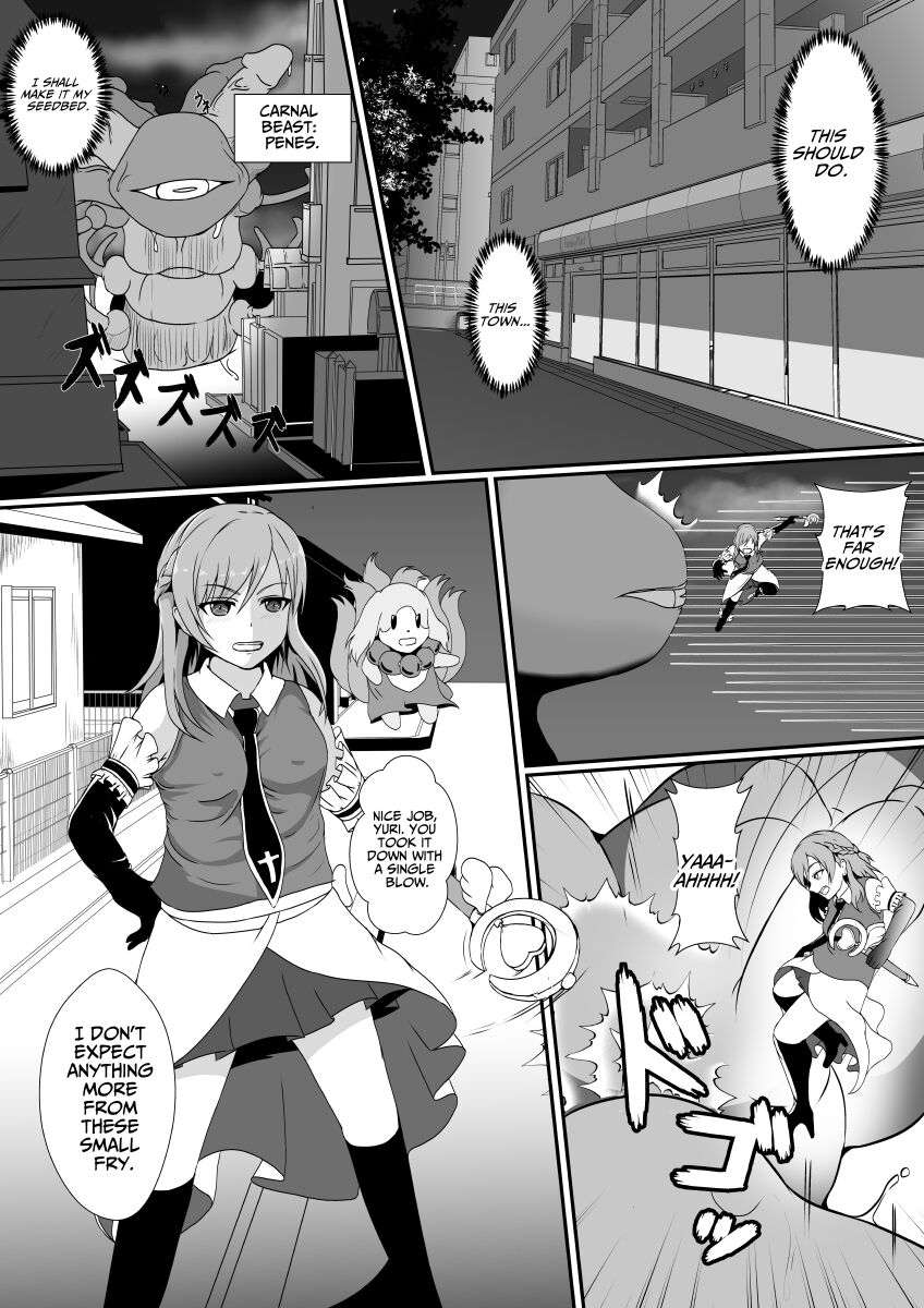 Futanari Injuu ni Kisei Sareta Mahou Shoujo | The Magical Girl Parasitized by a Futanari Sex Beast page 3 full