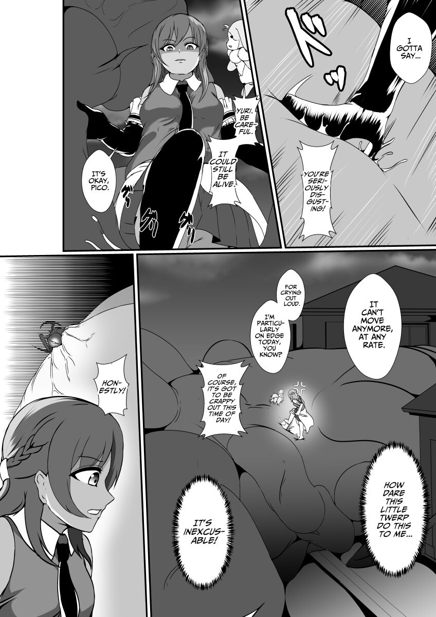 Futanari Injuu ni Kisei Sareta Mahou Shoujo | The Magical Girl Parasitized by a Futanari Sex Beast page 4 full