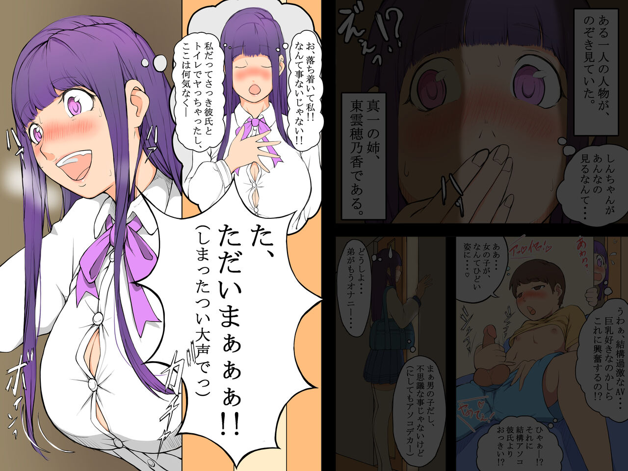 年頃の弟に股を開く、巨乳で優しい姉は嫌いですか? page 7 full