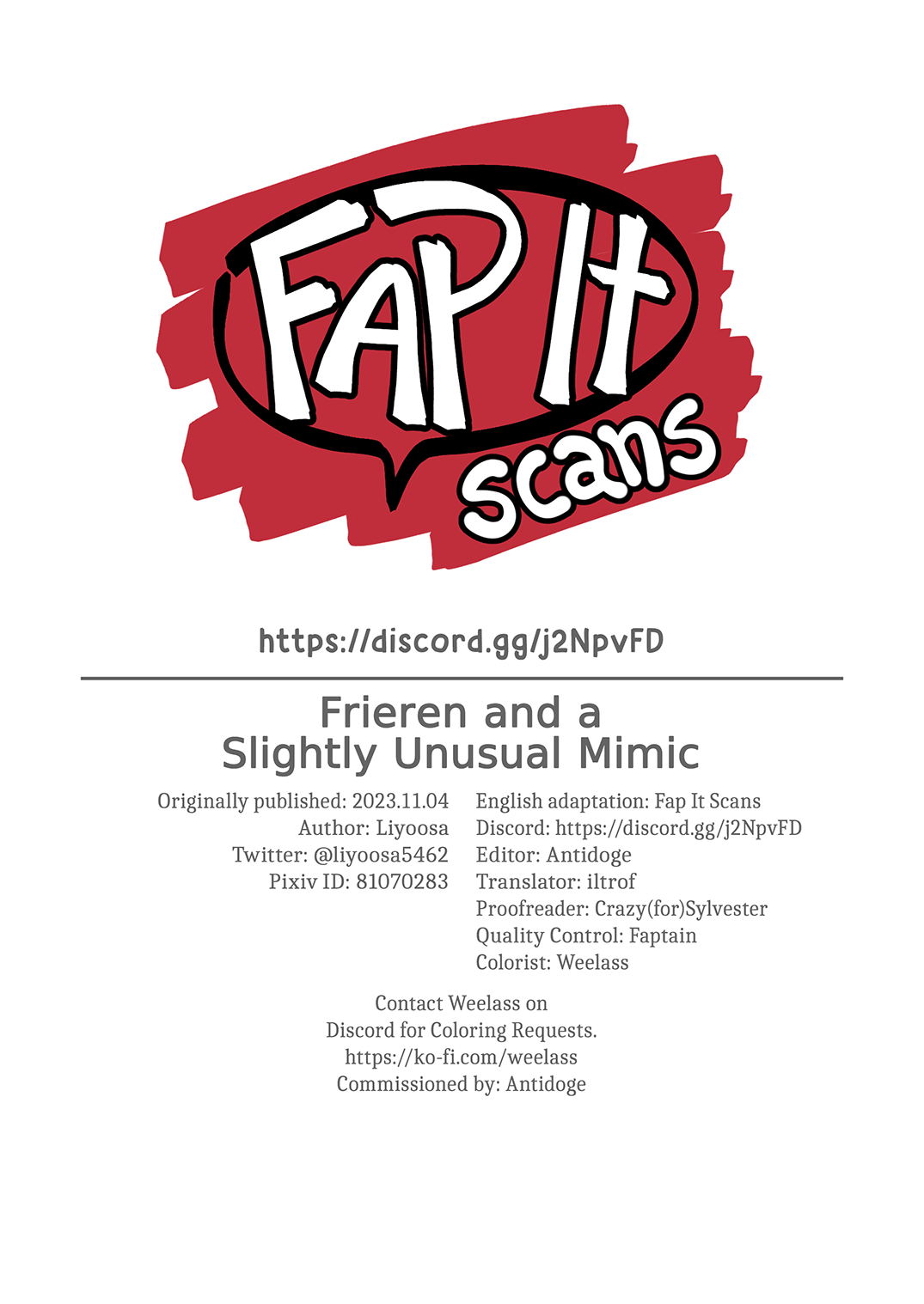 Fudan to wa Sukoshi Chigau Mimic o Hakken shita Frieren | Frieren and a Slightly Unusual Mimic page 9 full