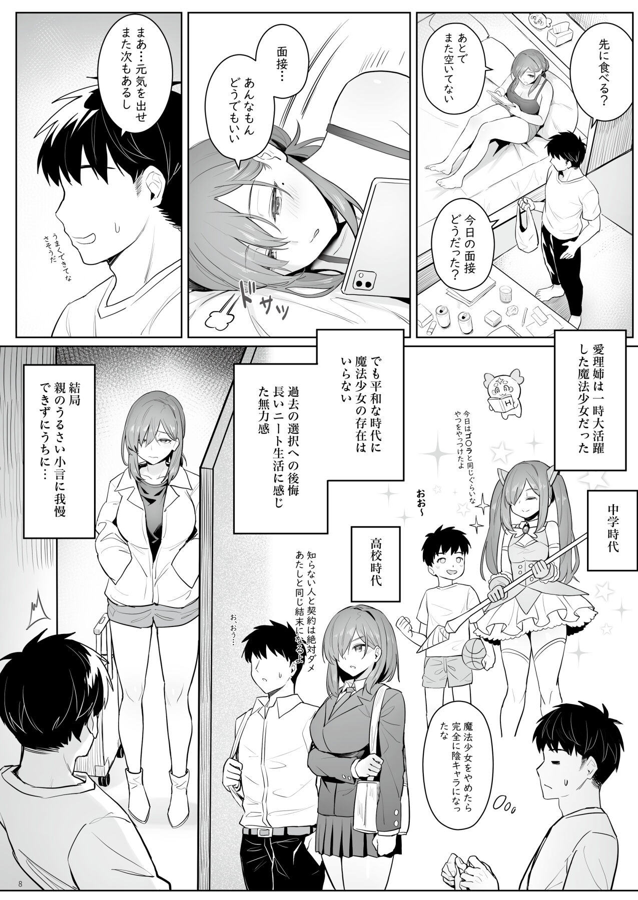 Moto Mahou Shoujo no Hikikomori Seikatsu page 7 full