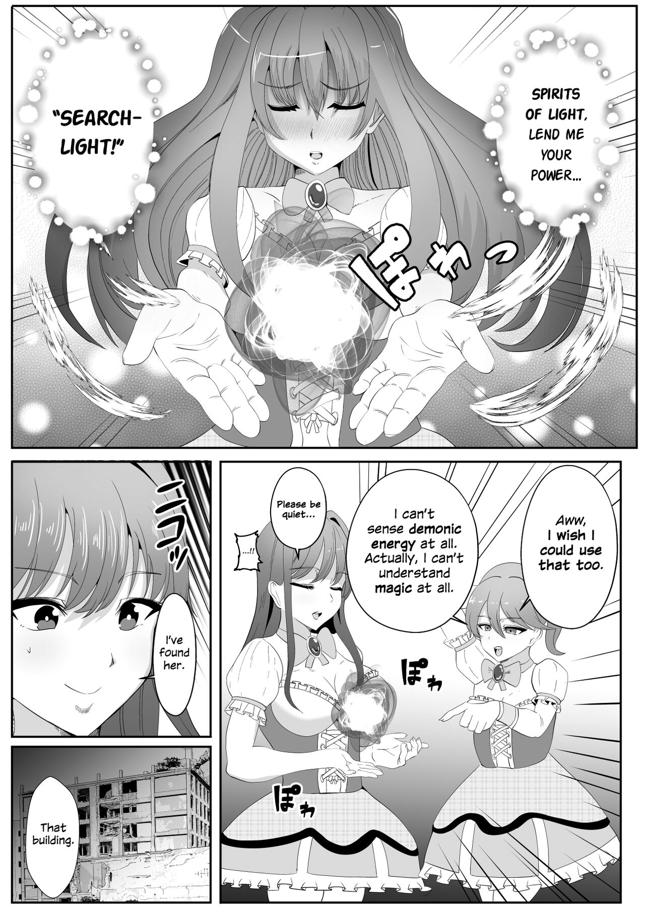 Chinpo ni Kiseisare Kintama ni Jinkaku o Utsusareta Mahou Shoujo | Magical Girls Who Got Infested by Parasite Cock and Had Their Personalities Transferred Into Their Testicles page 6 full