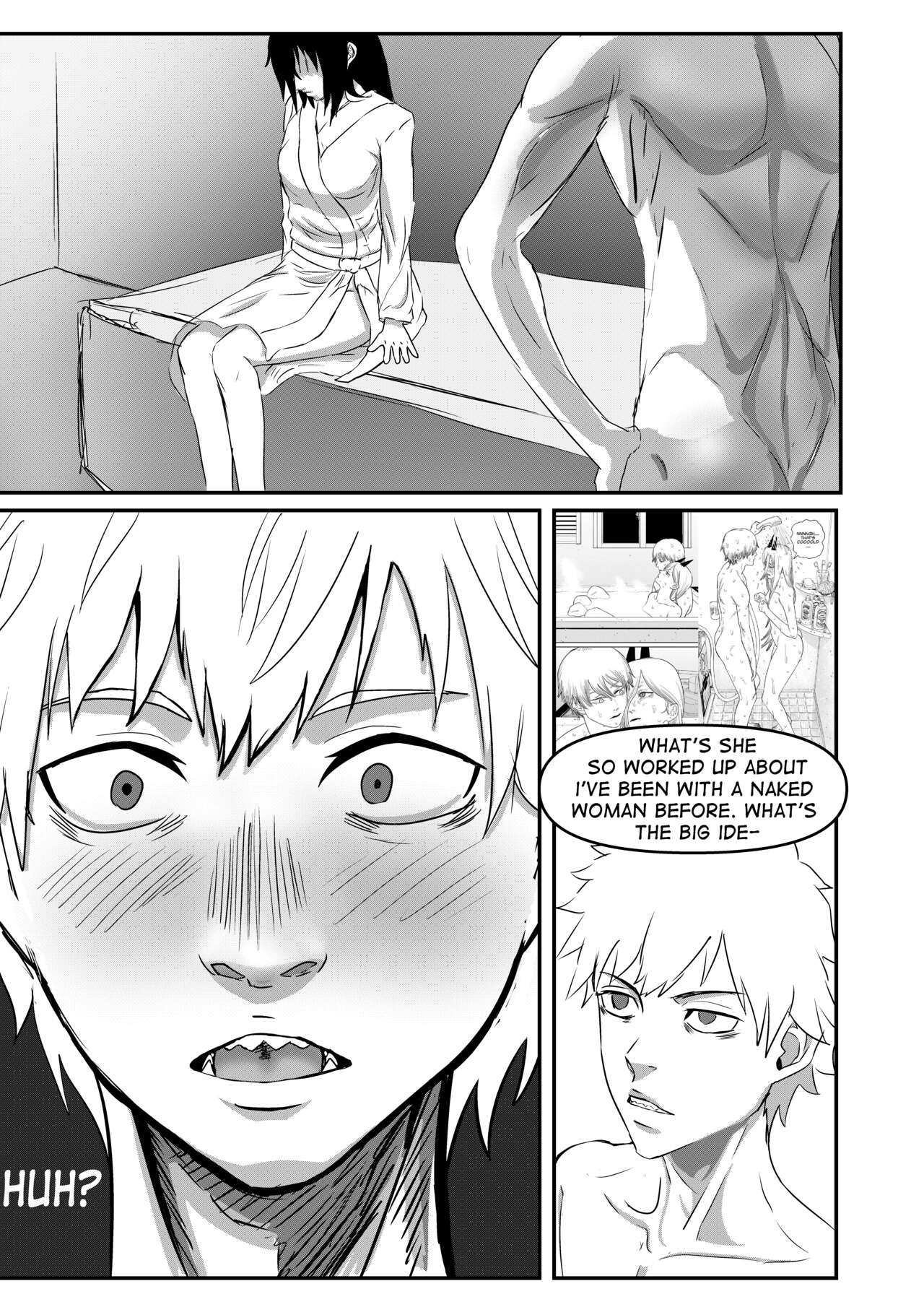 Chainsaw Mating | Chēnsō no kangō page 9 full