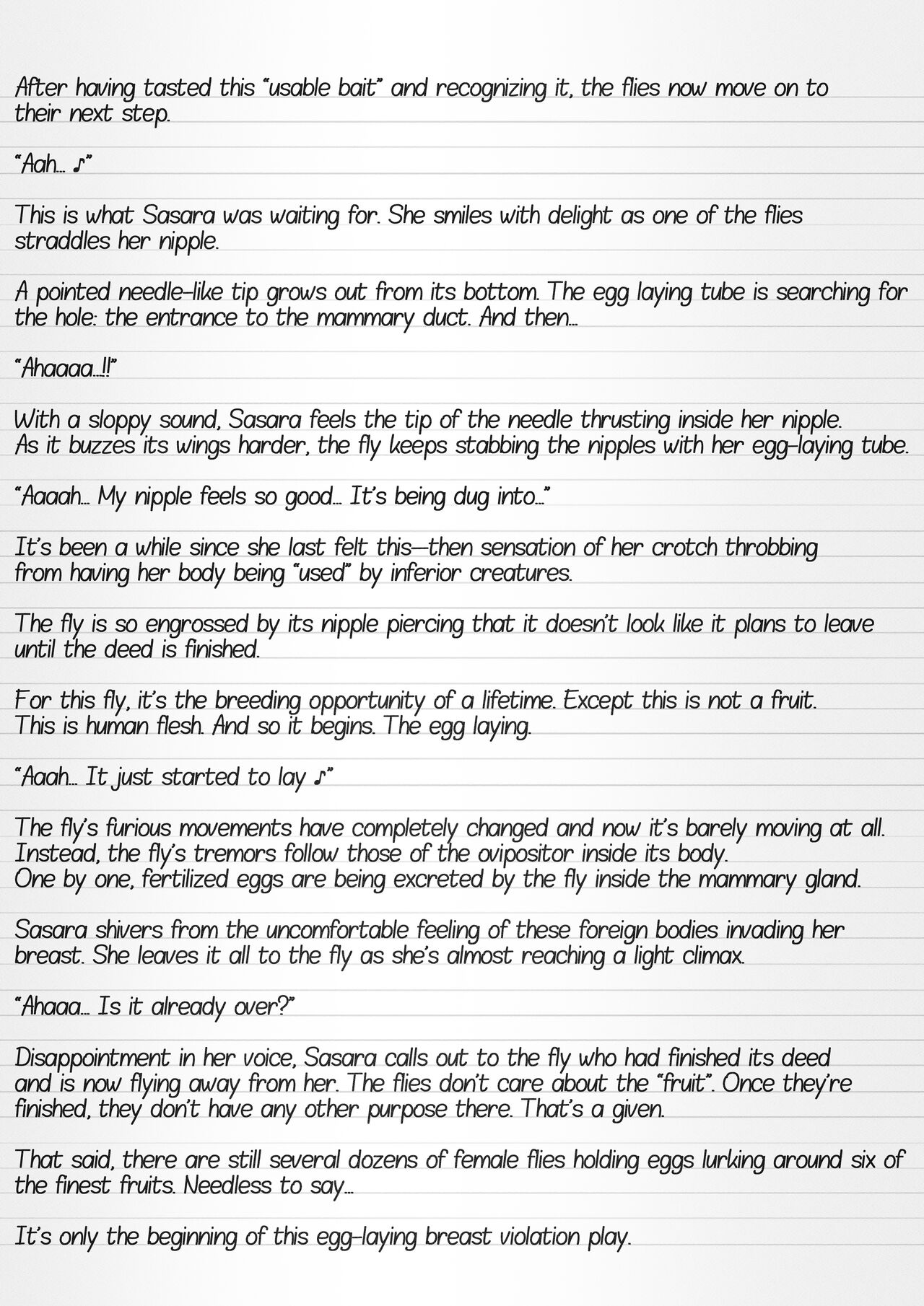 Misuke's Short Stories 10 - Pumpkin Flies page 7 full