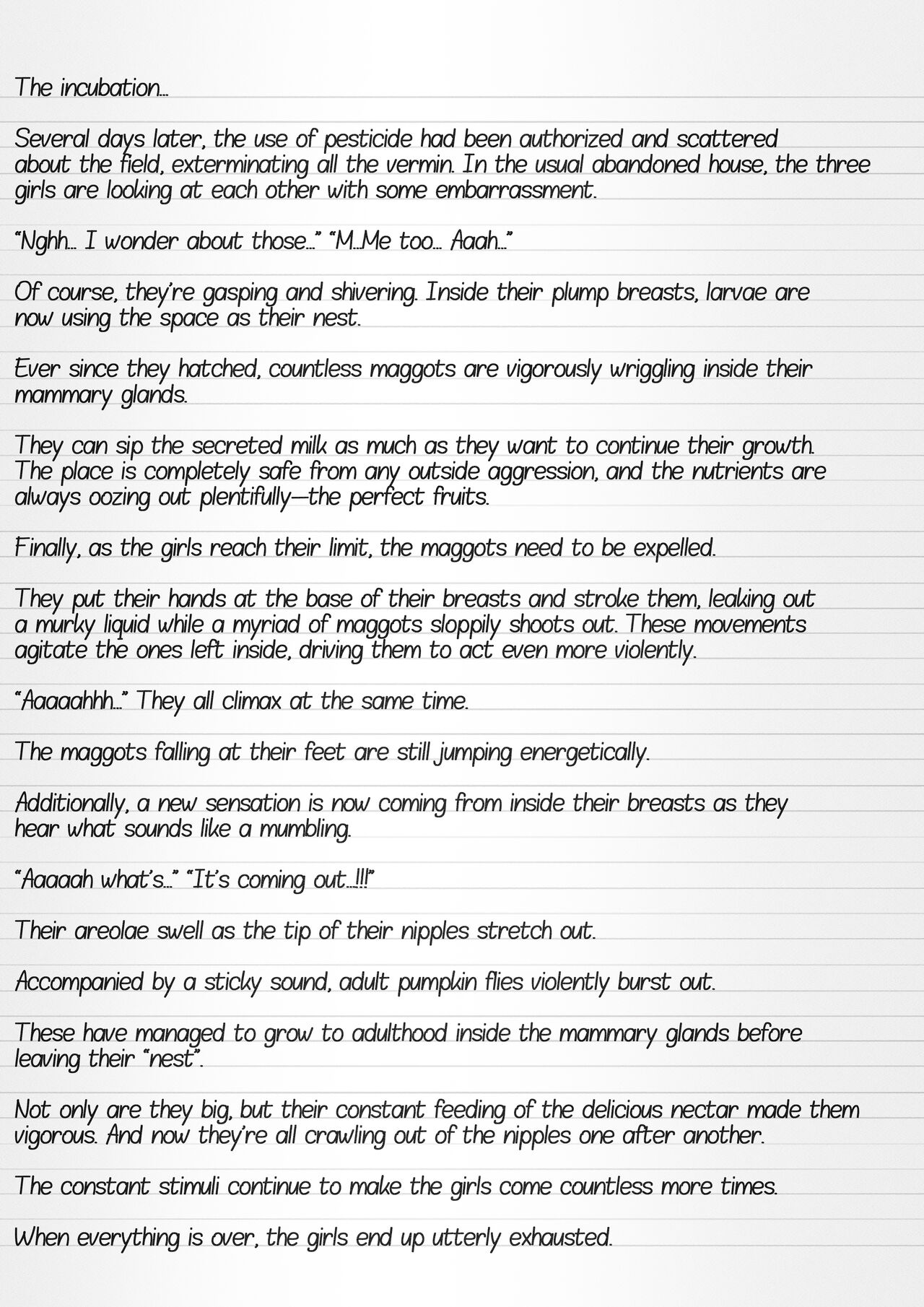 Misuke's Short Stories 10 - Pumpkin Flies page 9 full