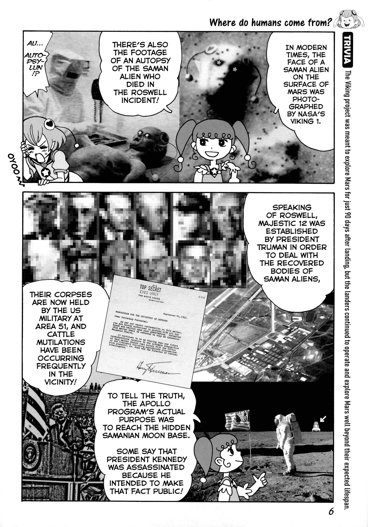 Uchuujin no Himitsu | Secrets of Aliens page 8 full