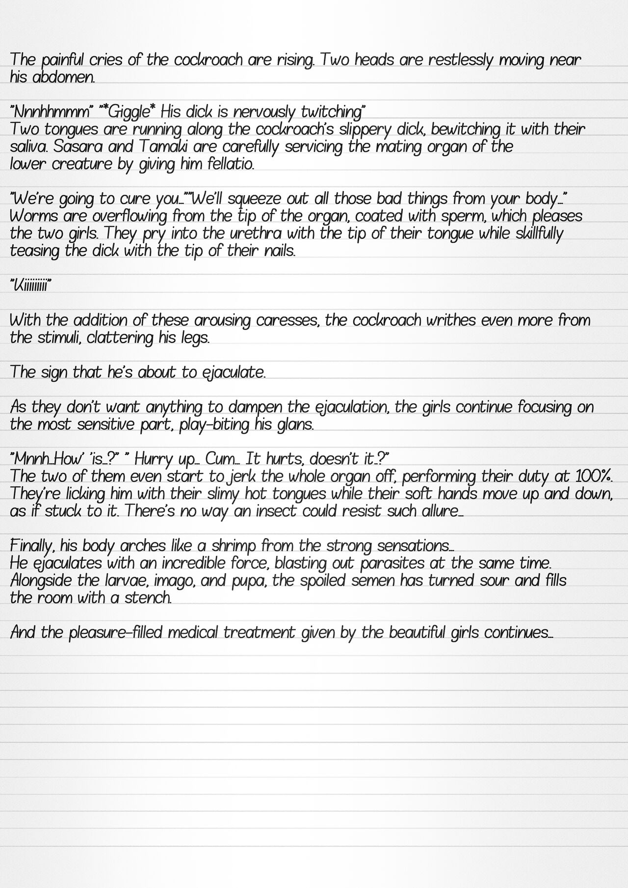 Misuke's Short Stories 8 - Parasitized Cockroach page 7 full