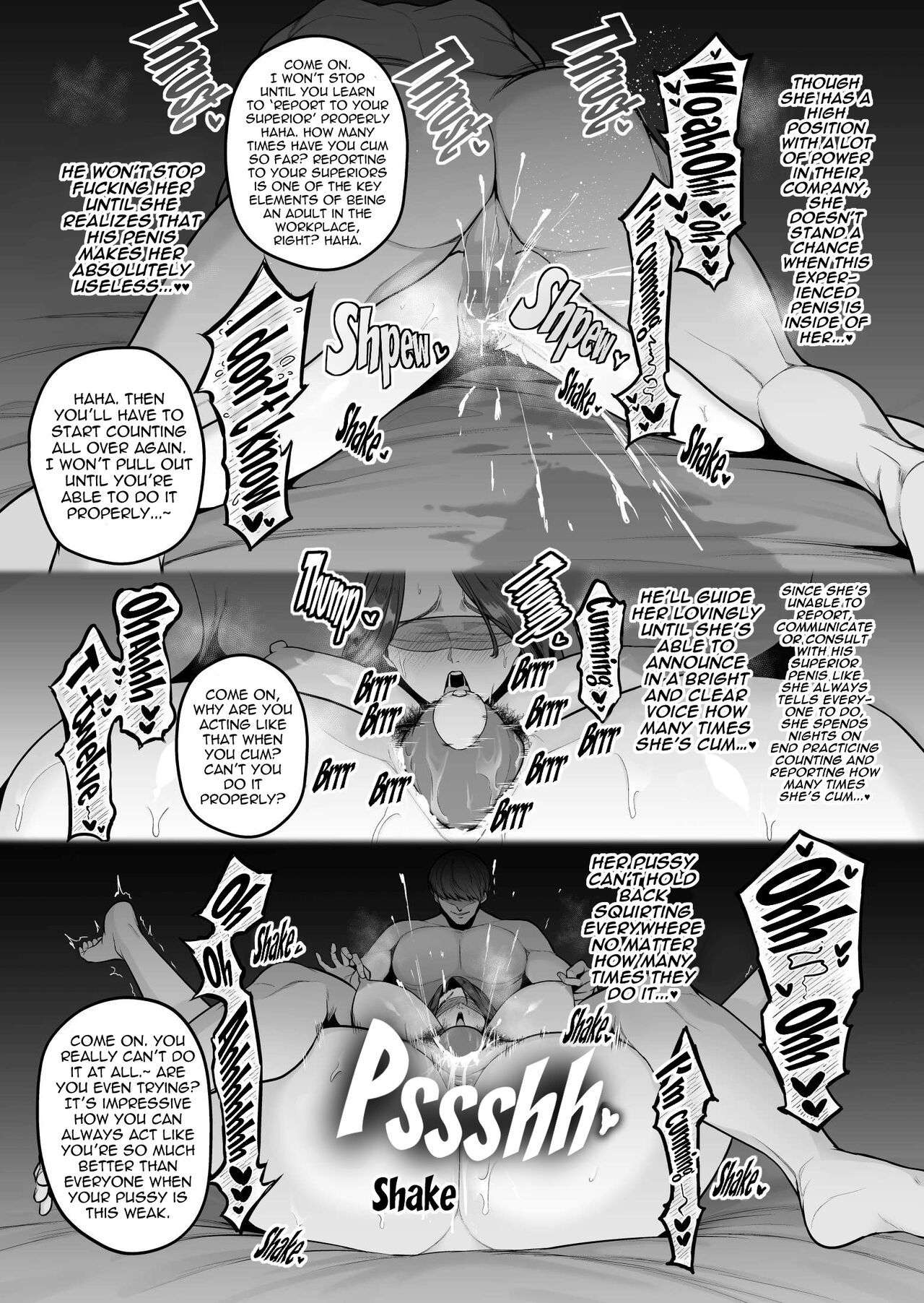 Dokushin PowerHara Onna Joshi, Ikemen Chinpo-kun ni Mesu ni Sareru page 2 full