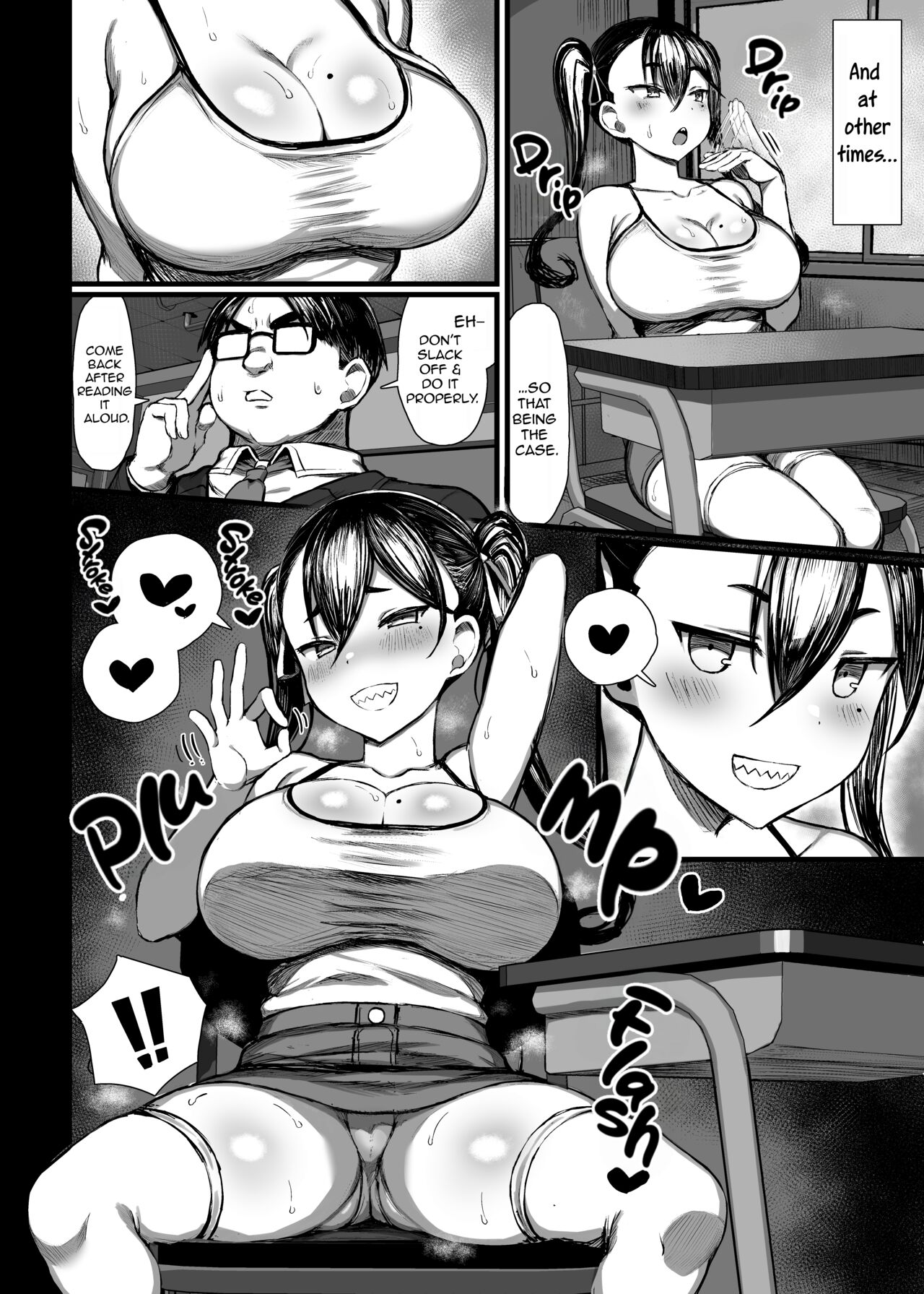 Manyuu Mesugaki o Wakaraseru! | Teaching this slutty busty brat her place! page 5 full