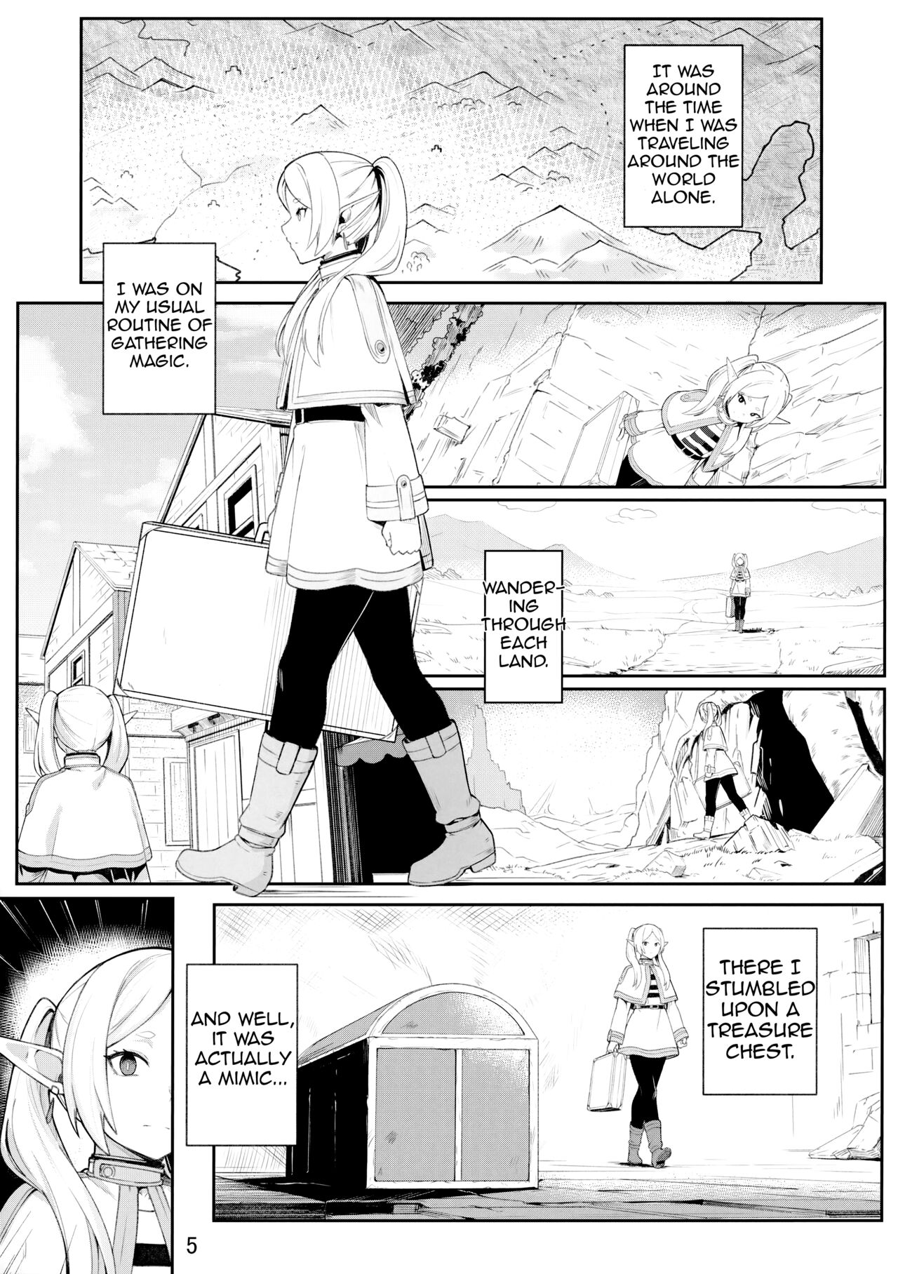 Frieren's Chotto H na Hon page 6 full