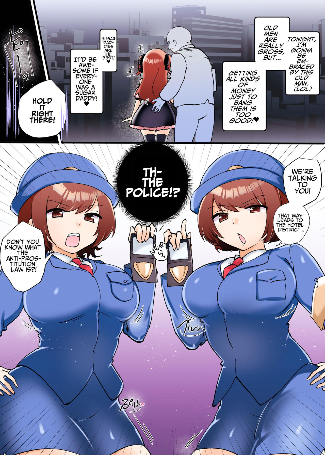 Papakatsu JK Les Ouchi Choukyou | Sugar JK's Lesbian Corruption Discipline page 3 full