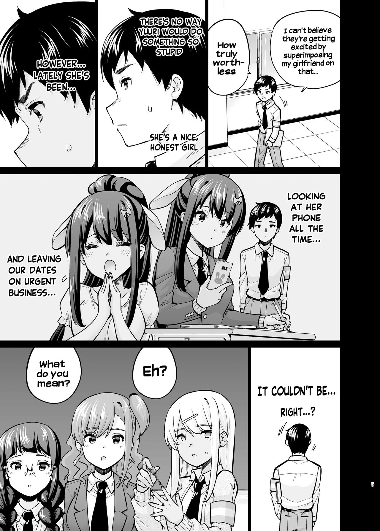 SNS Seitokai Yakuin o Netotte Share suru Hanashi. 5 page 4 full