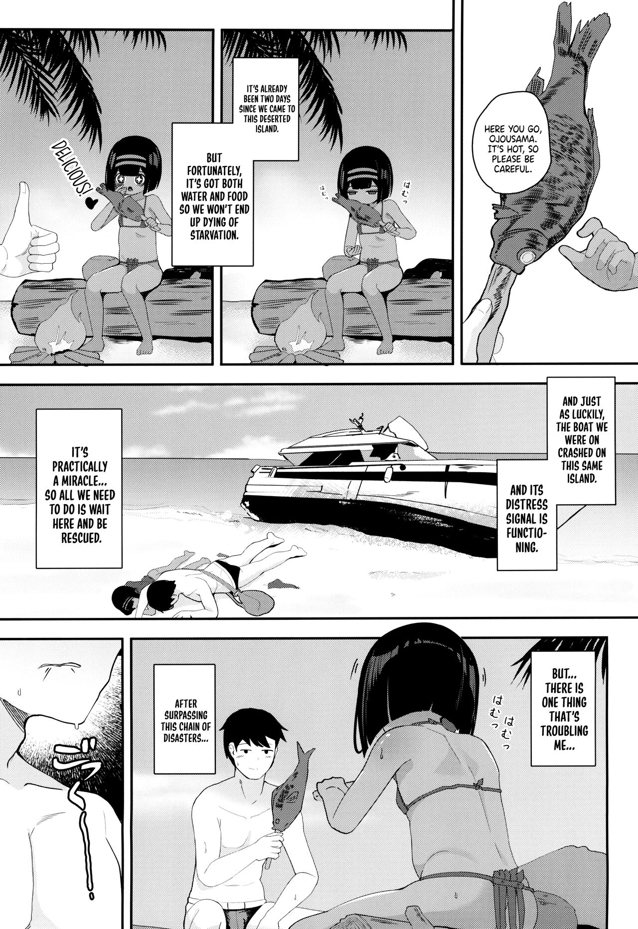 Mujintou de Ojou-sama to Kemono no You ni Koubi - Crazy sex with pregnancy as the premise page 5 full