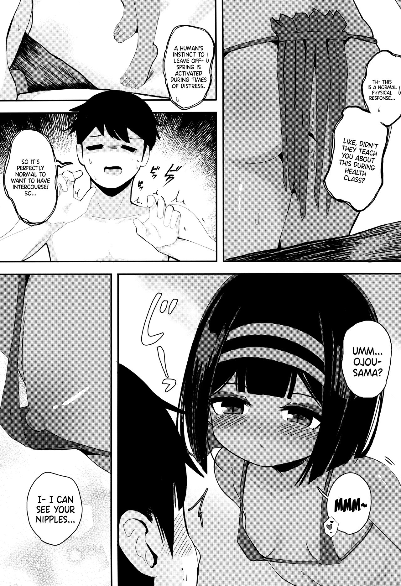 Mujintou de Ojou-sama to Kemono no You ni Koubi - Crazy sex with pregnancy as the premise page 8 full