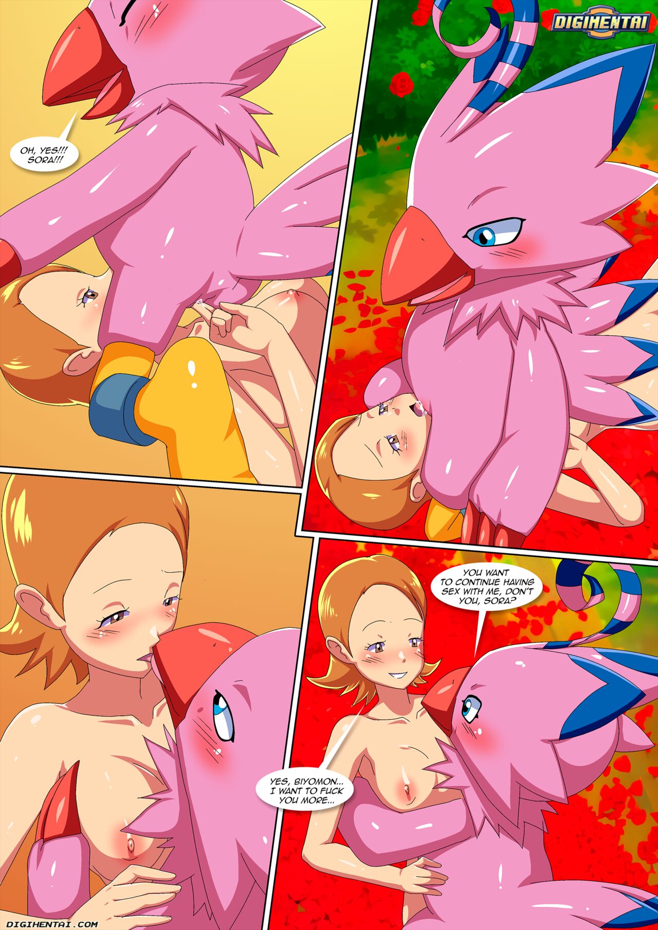 Digimon Rules: Biyomon's Hobby page 10 full