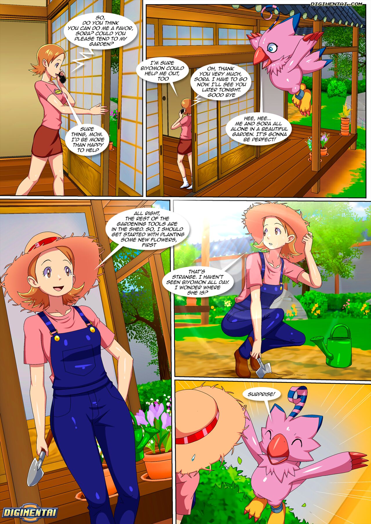 Digimon Rules: Biyomon's Hobby page 3 full
