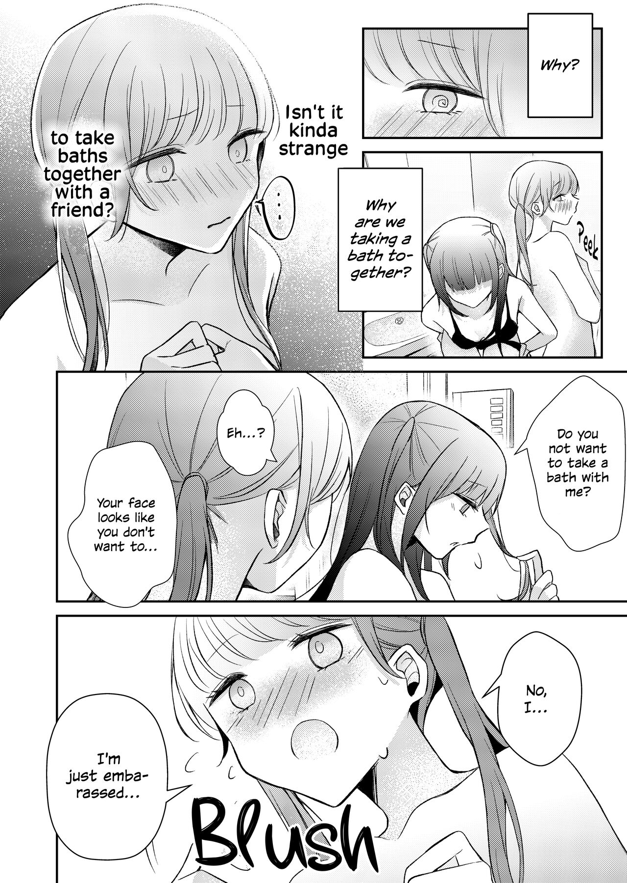 A Story of Two Girls Who Are Not Dating Having Sex in the Bath - Page 10 »  nhentai