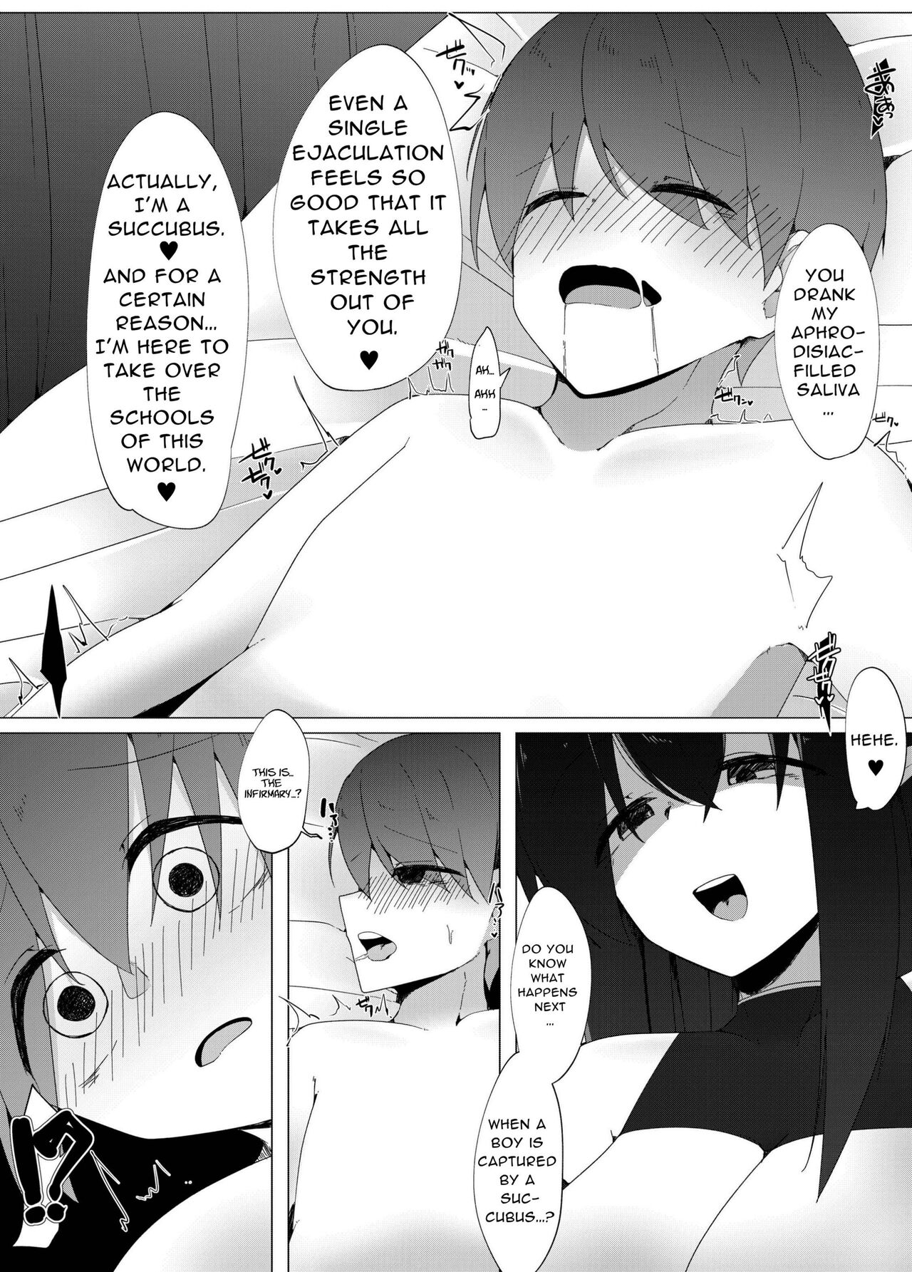 Tenkousei no Succubus ga 〇 Gakkou o Nottori Sakusei Shisetsu ni Shichau Hanashi | Transfer Student Succubus turns her new school into a Cum-milking Facility page 10 full