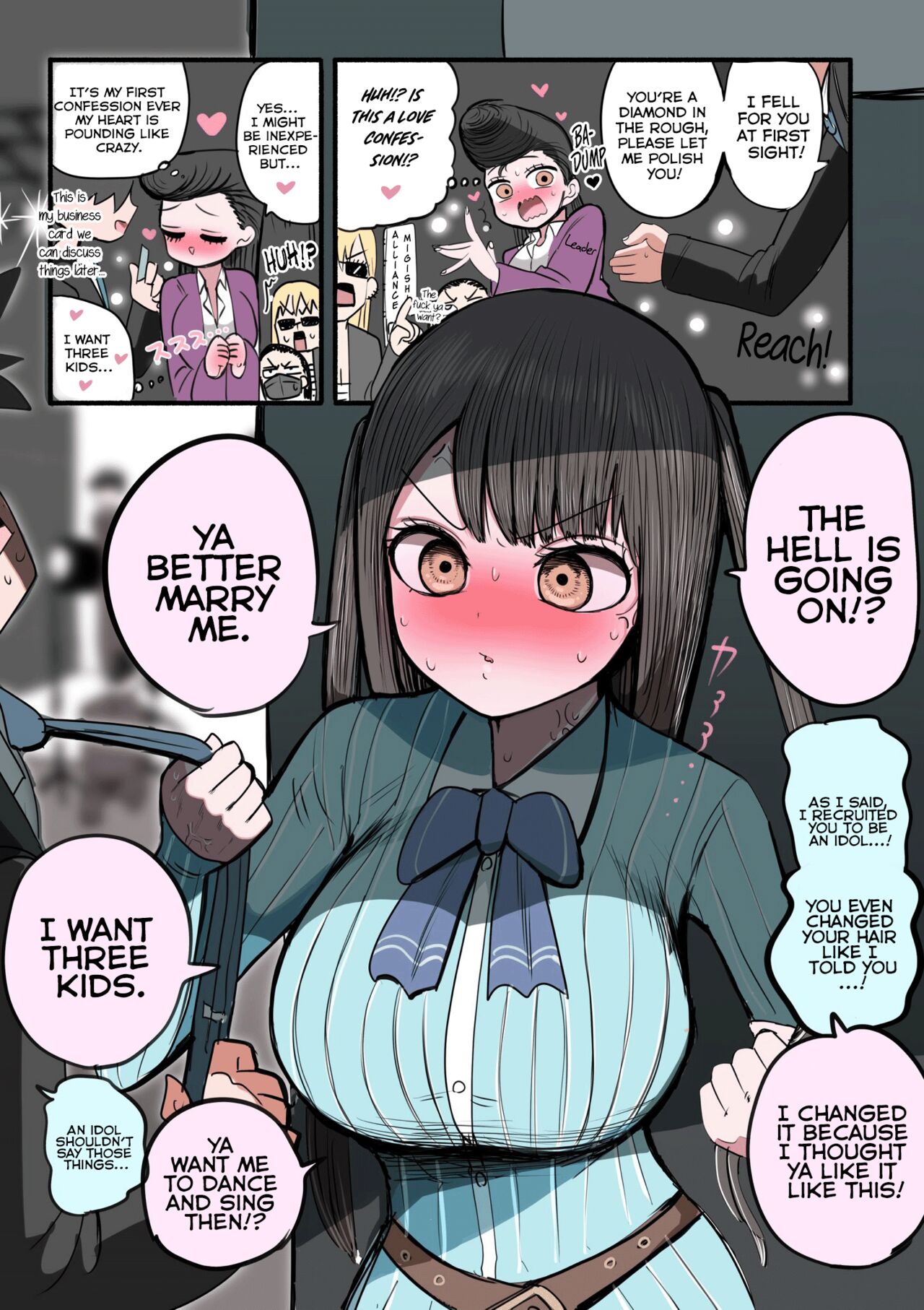 Furyou Idol-chan Bakutan | The explosive popularity of the delinquent Idol-chan page 1 full