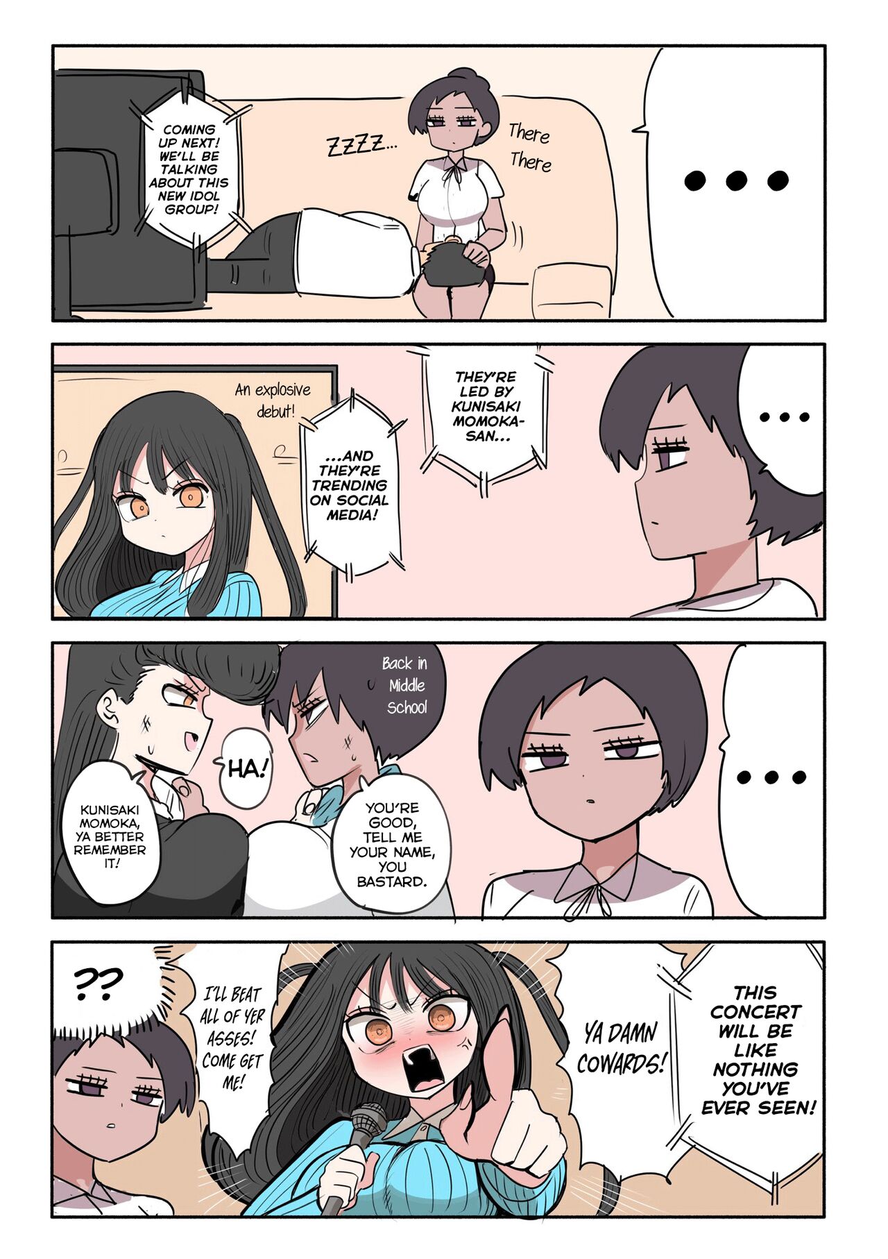Furyou Idol-chan Bakutan | The explosive popularity of the delinquent Idol-chan page 8 full