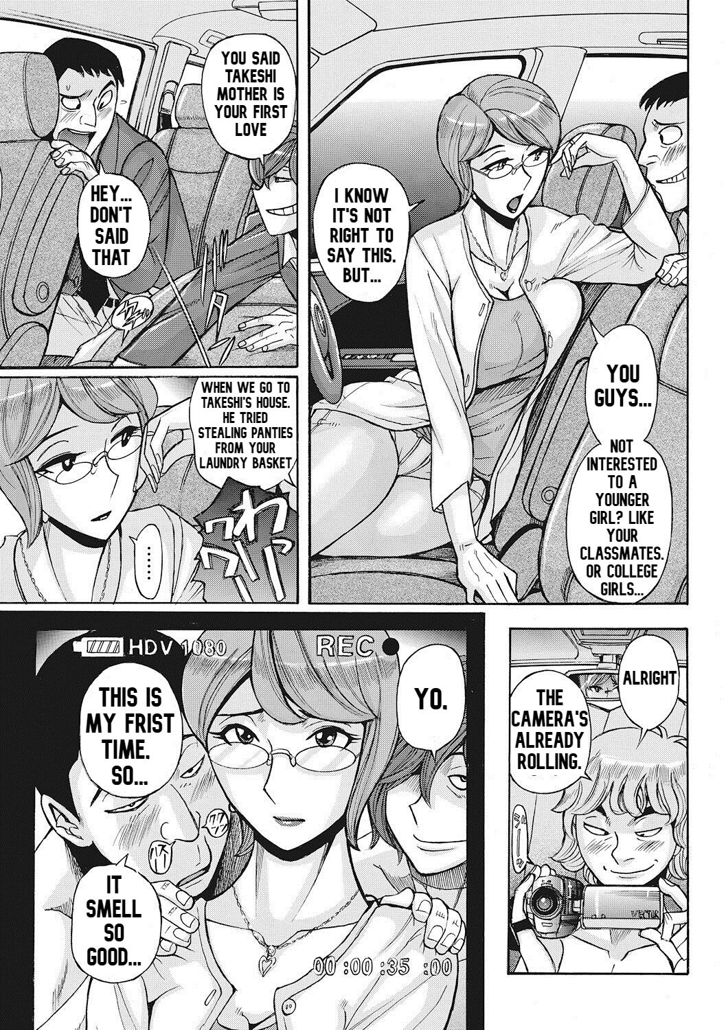 MOM HAVING ORGY SEX WITH HIS SON CLASSMATE page 4 full