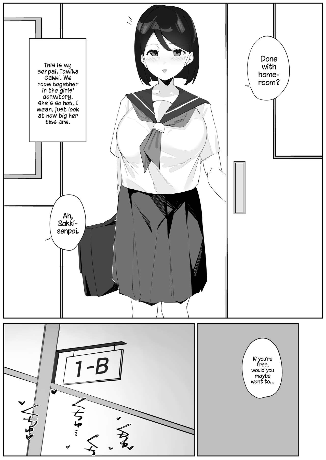 Futanari Musume no Iru Joshiryo 2 | There's A Futanari In The Girls' Dorm 2 page 4 full