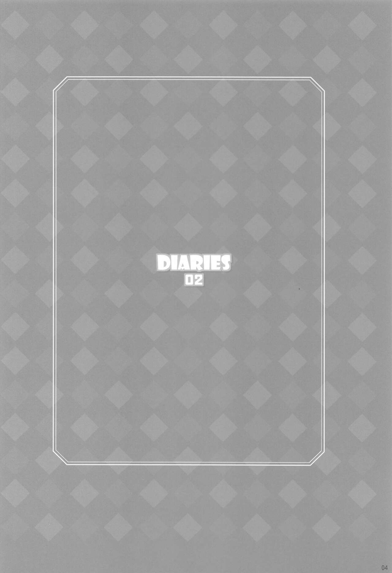 DIARIES 02 page 3 full