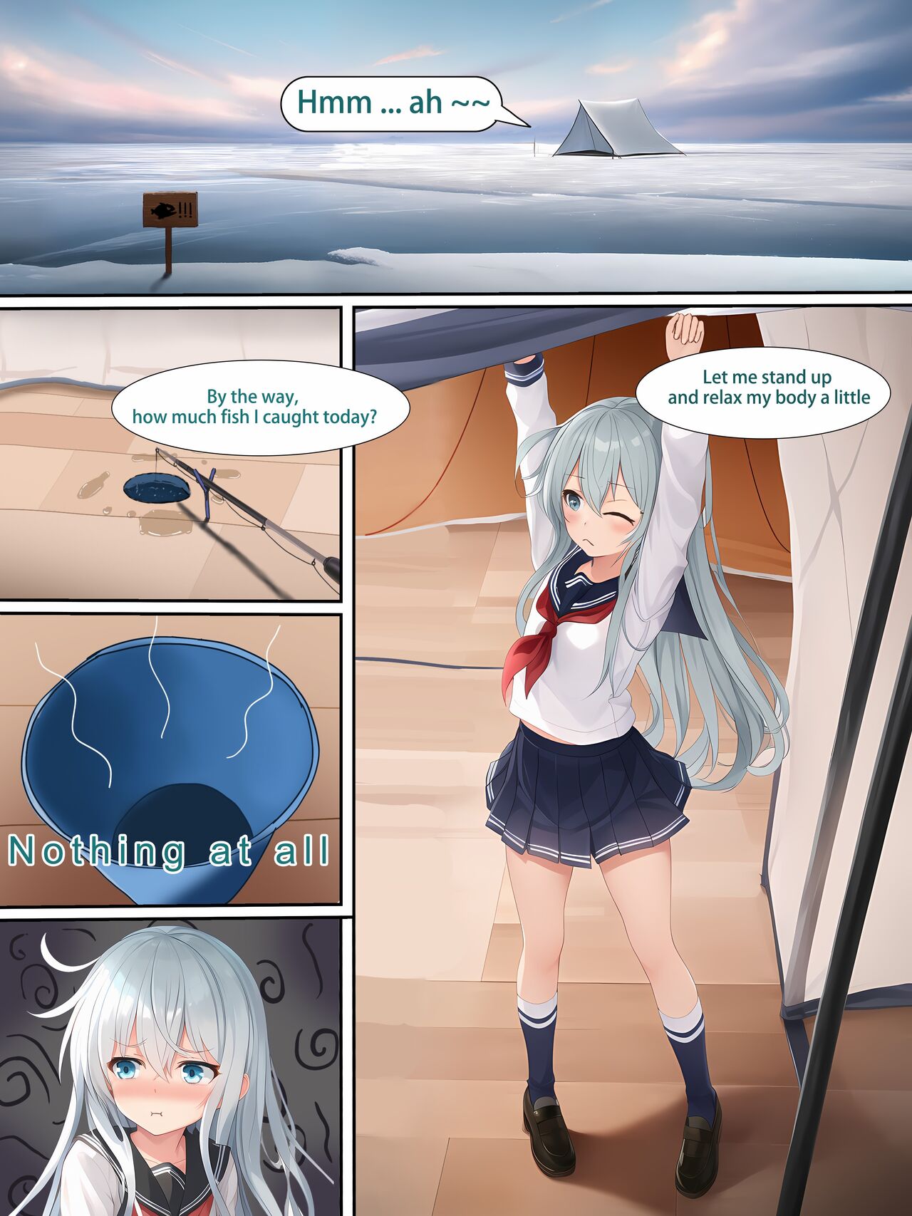 Pluma's  ice-fishing page 3 full