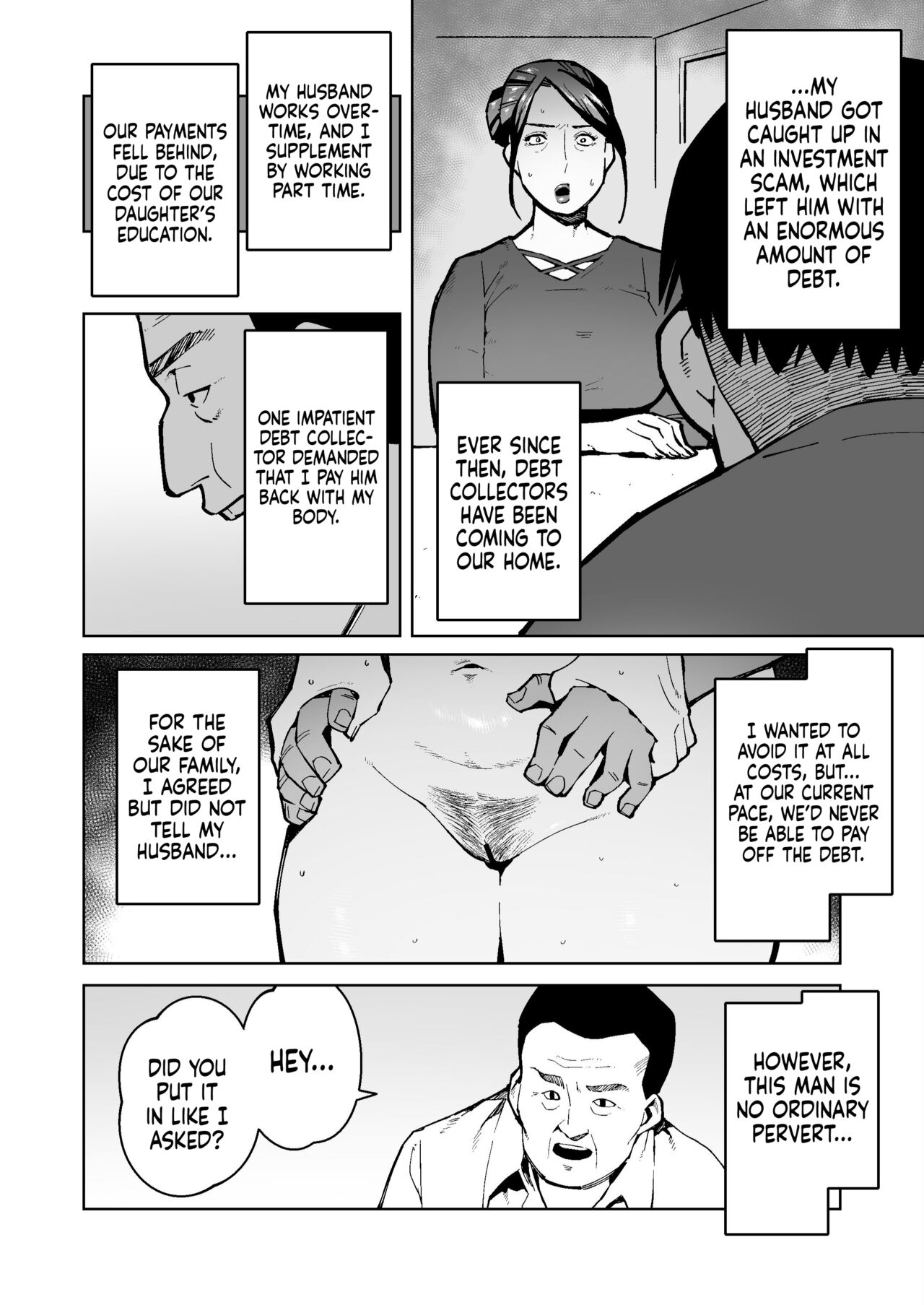 Shakkin Hensai no Tame Anal Kakuchou Sare Deka Unko o Hineridasu Houman Jukujo page 2 full