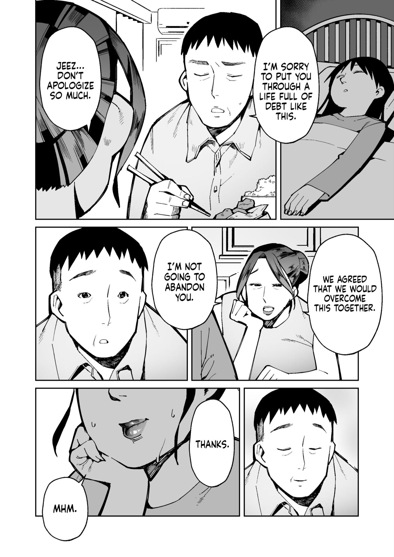 Shakkin Hensai no Tame Anal Kakuchou Sare Deka Unko o Hineridasu Houman Jukujo page 8 full