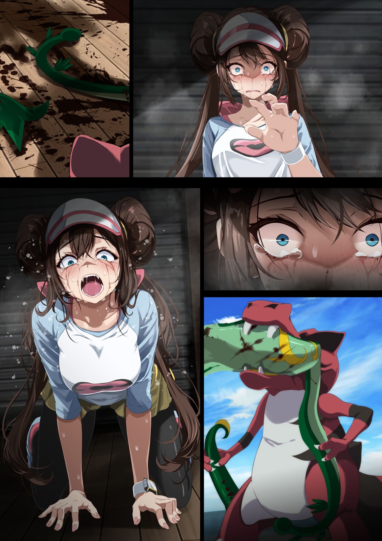 メイ敗北漫画 page 5 full