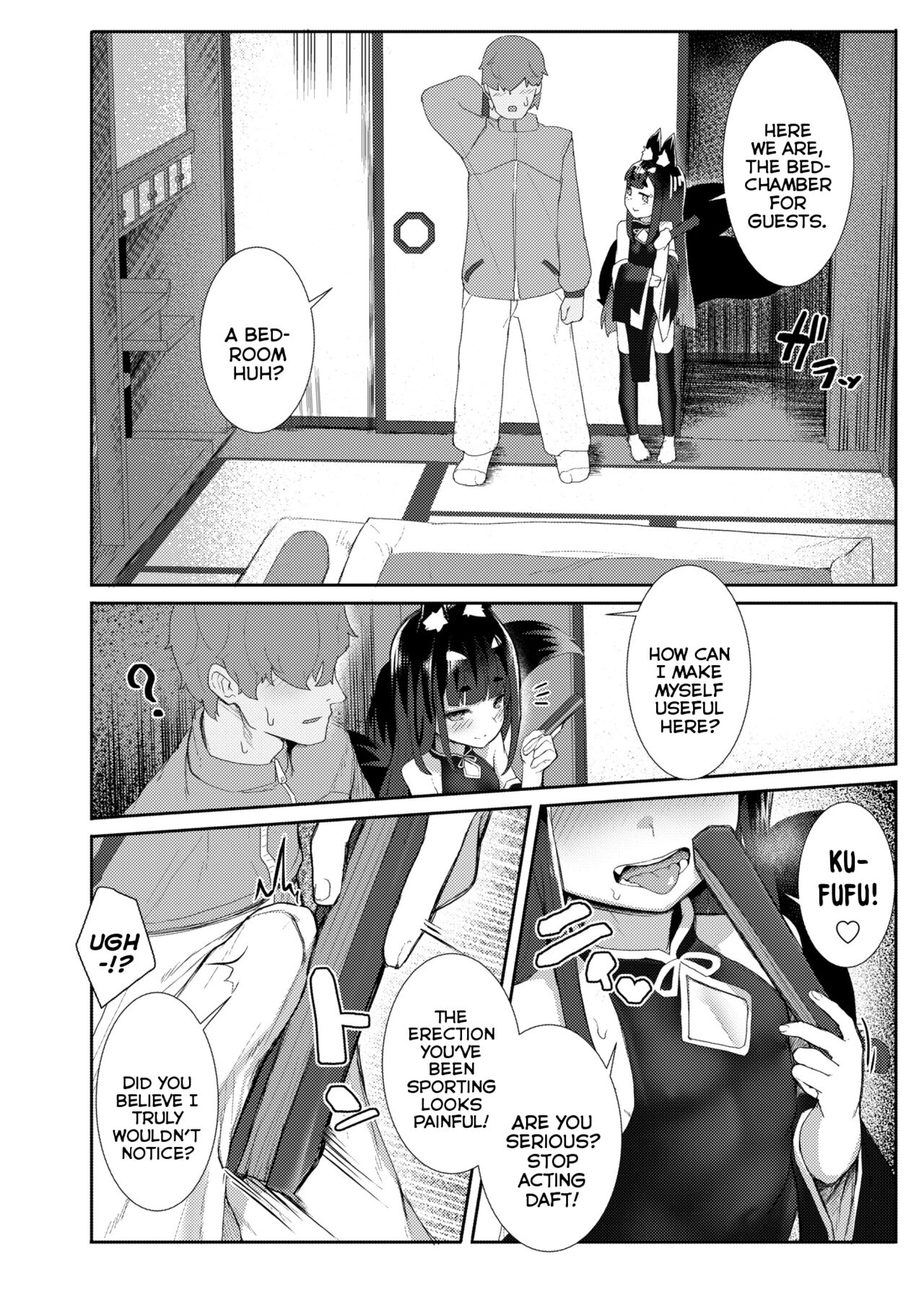 Okitsune-sama no Sakusei Ecchi | A Fox-Mistress's Semen-Squeezing Sex page 6 full