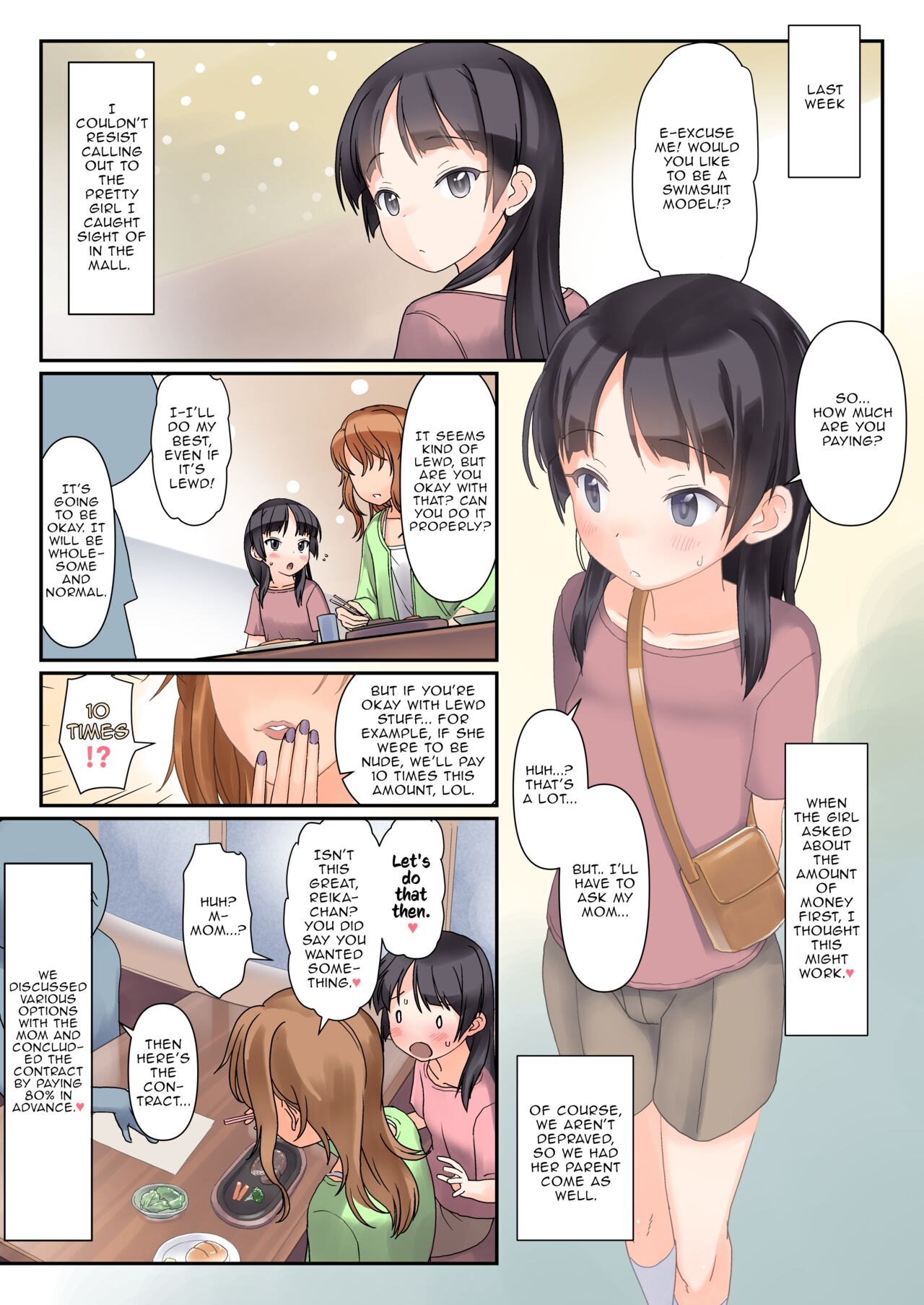 I Appeared in a PV  and Earned a Lot of Money and My Mom and Dad Seem Happy. I'm Really Glad I Did. page 2 full