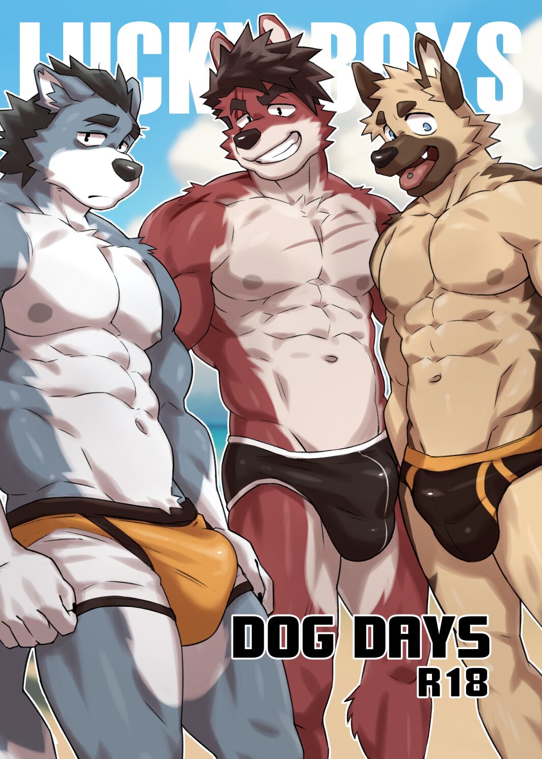 Lucky Boys - Dog Days - English page 1 full