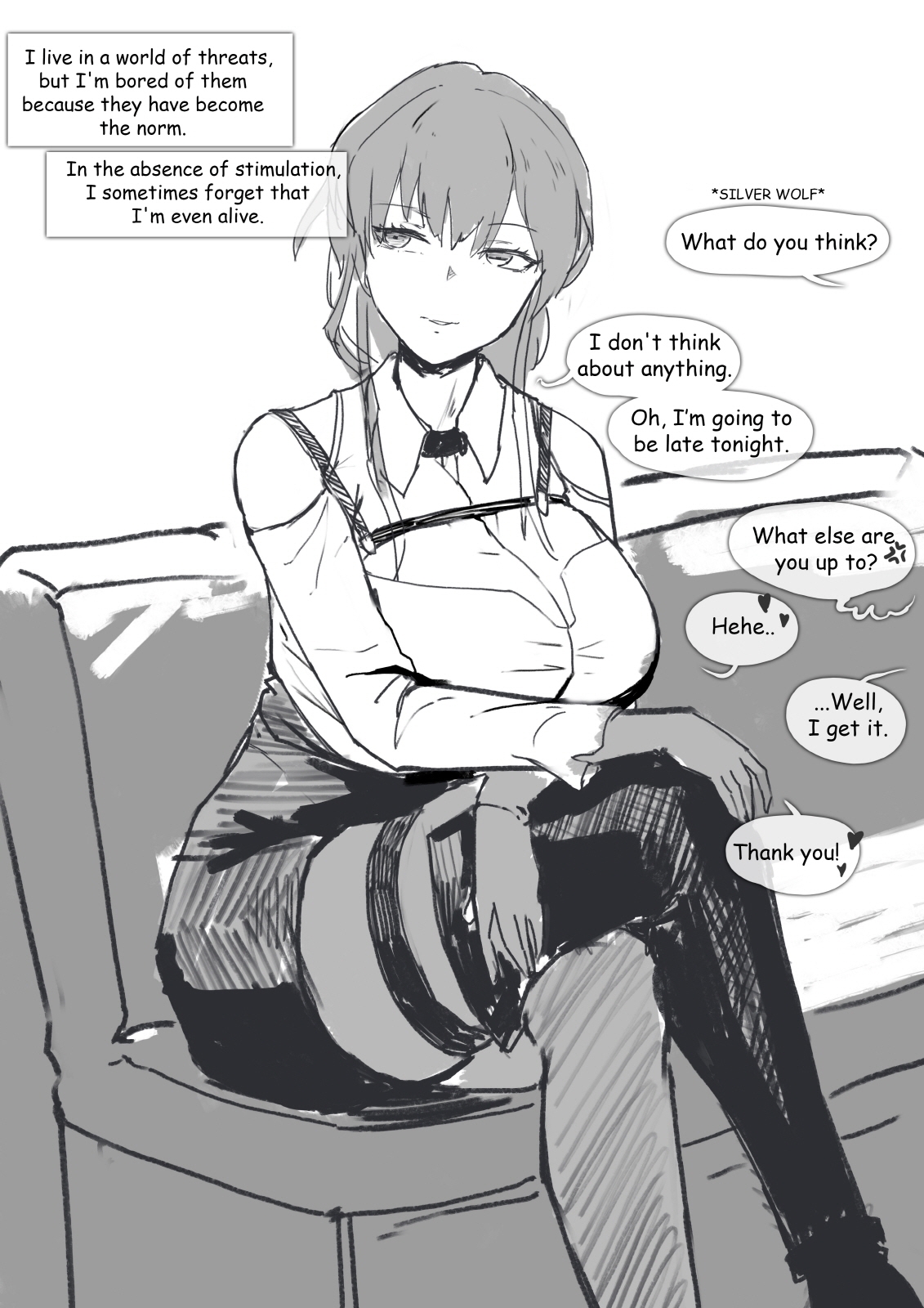 2Koma Comic - Kafka | 卡芙卡 page 2 full