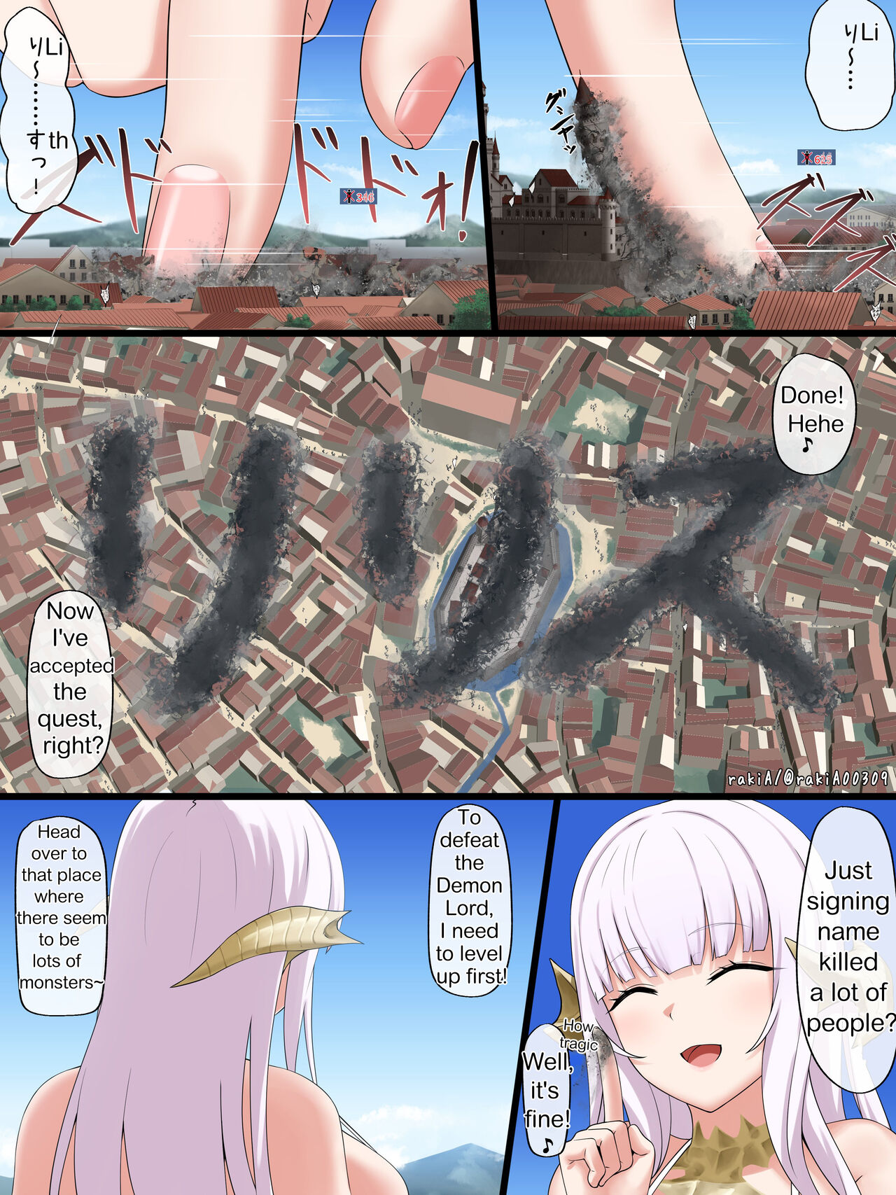 Lilith-chan  is playing adventurer in a fantasy world page 7 full
