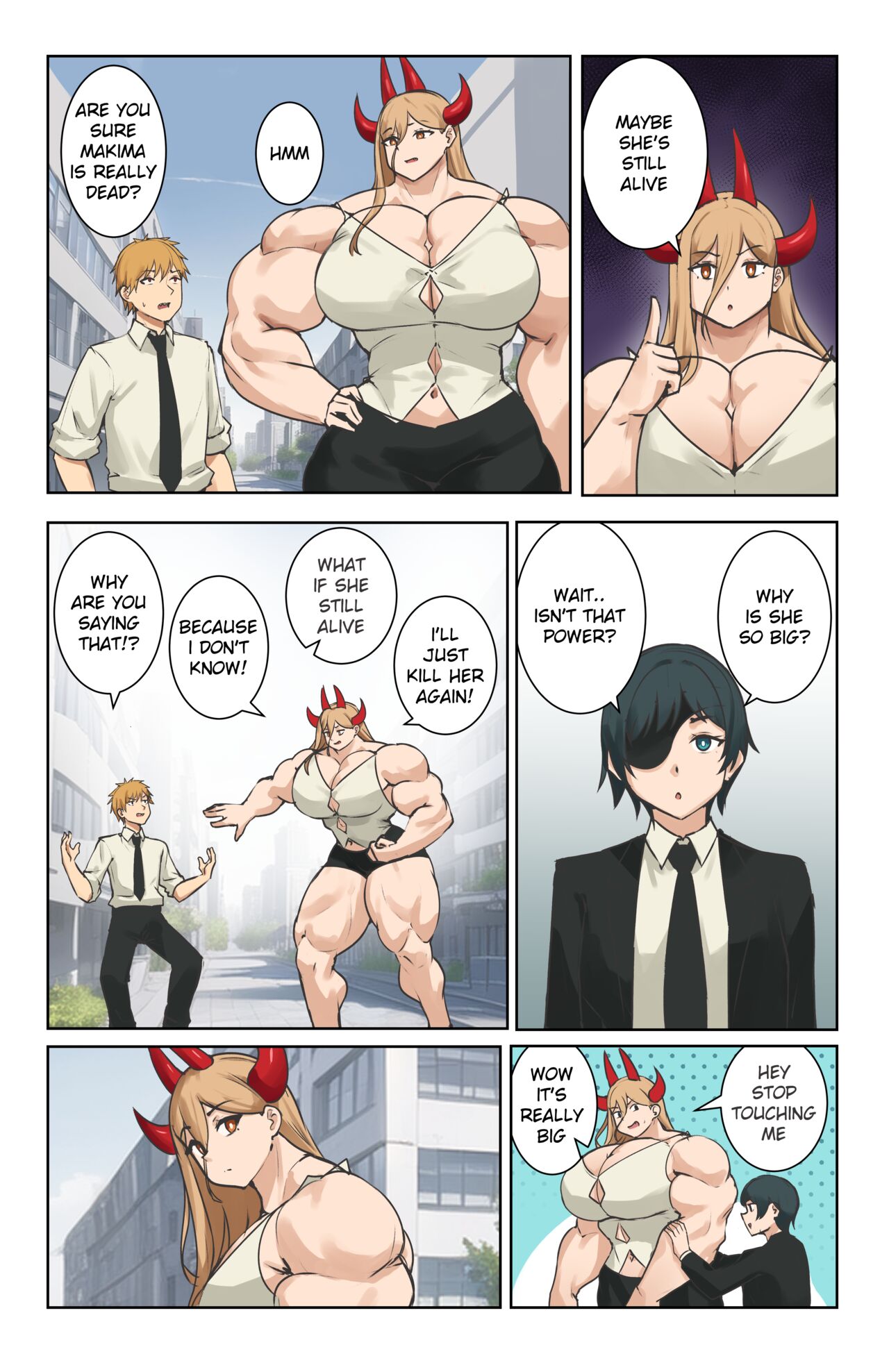 Makima & Himeno Comic page 2 full