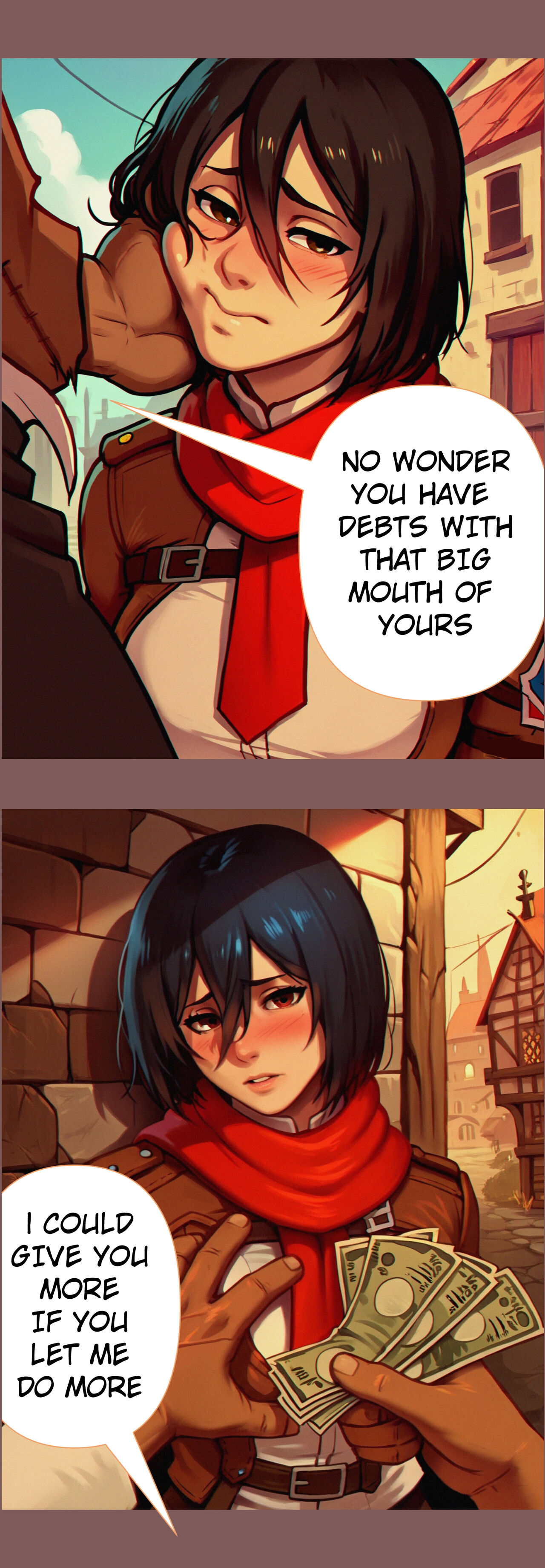 Mikasa Debauched Life page 8 full