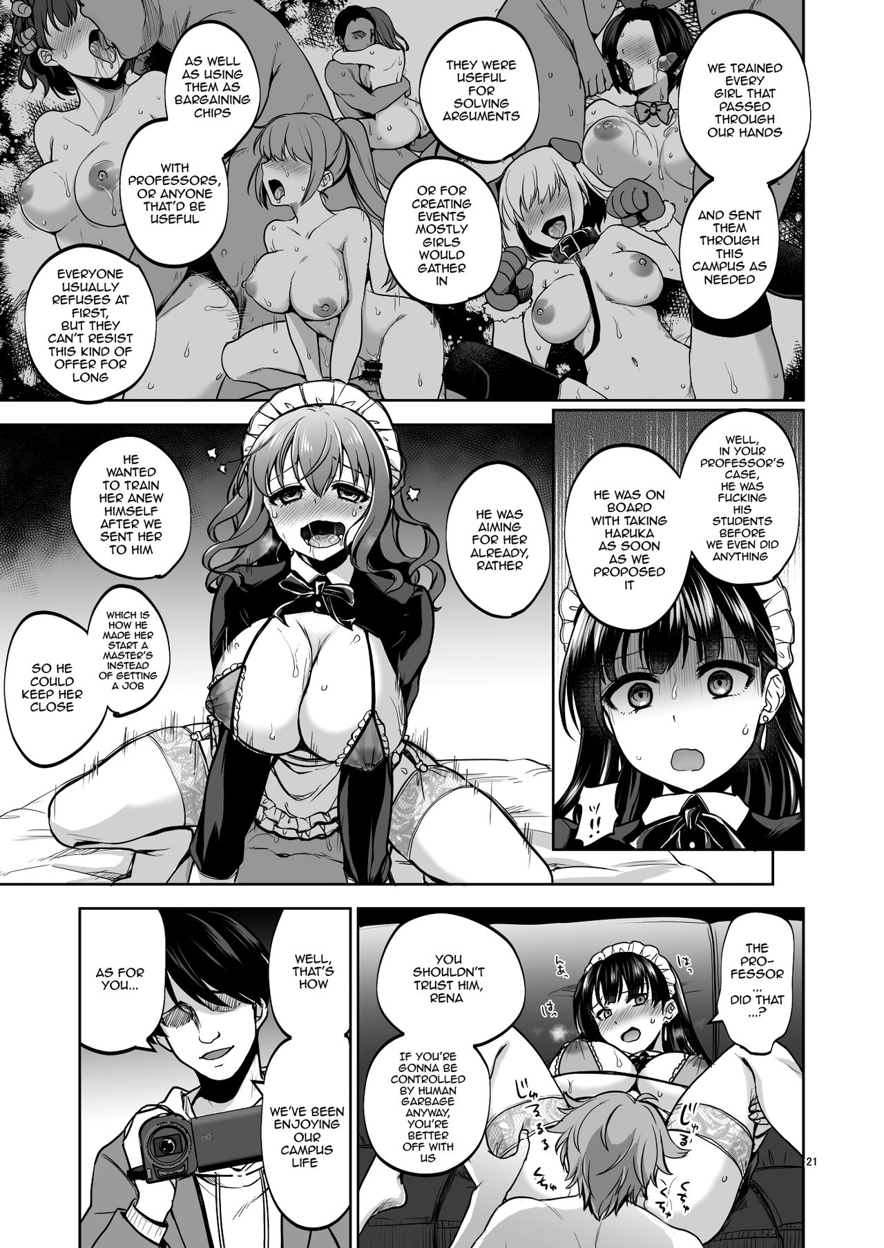 [Touketsu Shamen (Touketsu)] Omoide wa Yogosareru 2 ~Kokoro made Somerarete~ | Disgraced Memories 2 -Stained Down To The Heart- [English] {Doujins.com} [Digital] Hentai - Raw  20