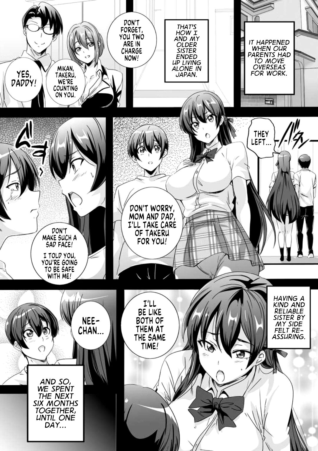 Bitch ni Natta Kuro Gal Nee-chan to Irekawari Seikatsu 1 page 2 full