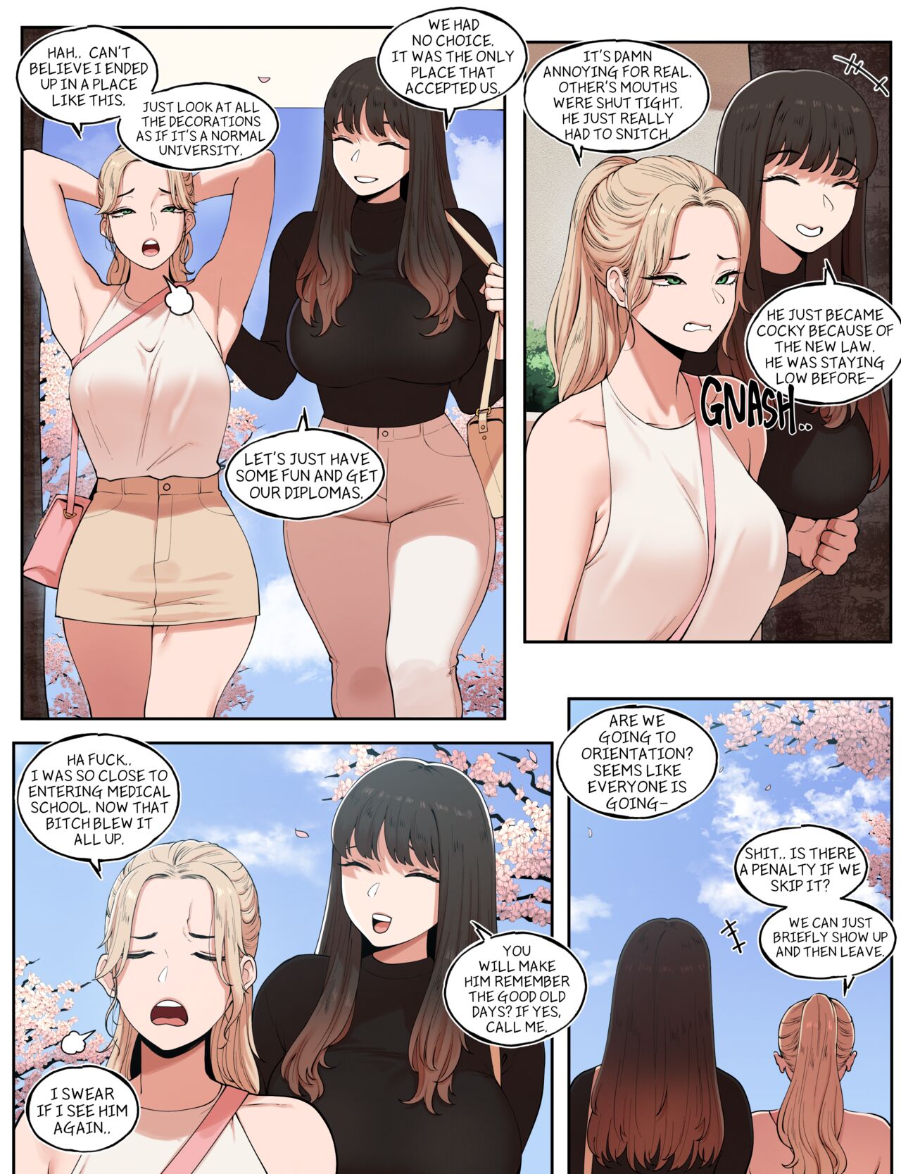 A Special college life after a special law - A Special welcoming party for school bully page 4 full