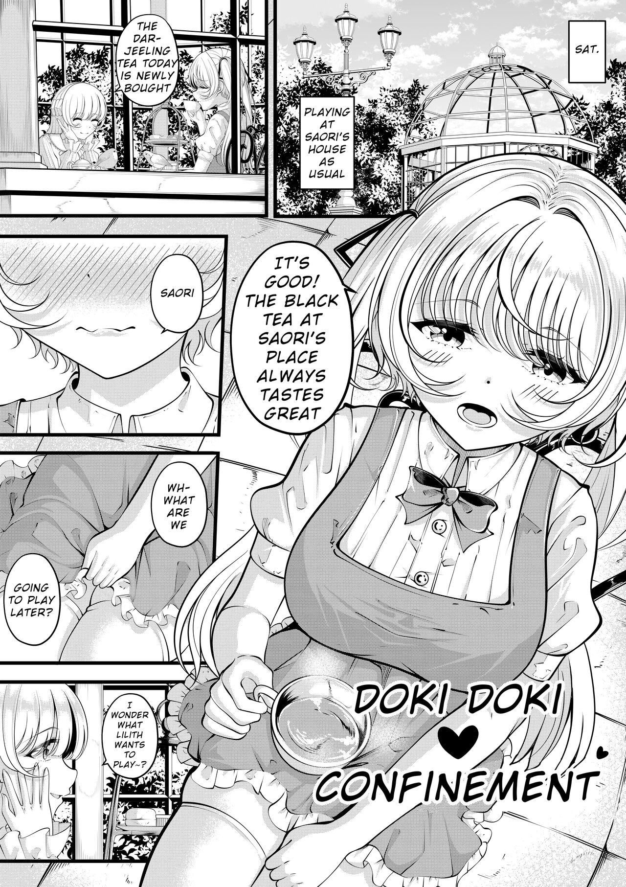 Lilith's Troubles—Doki Doki Confinement page 1 full